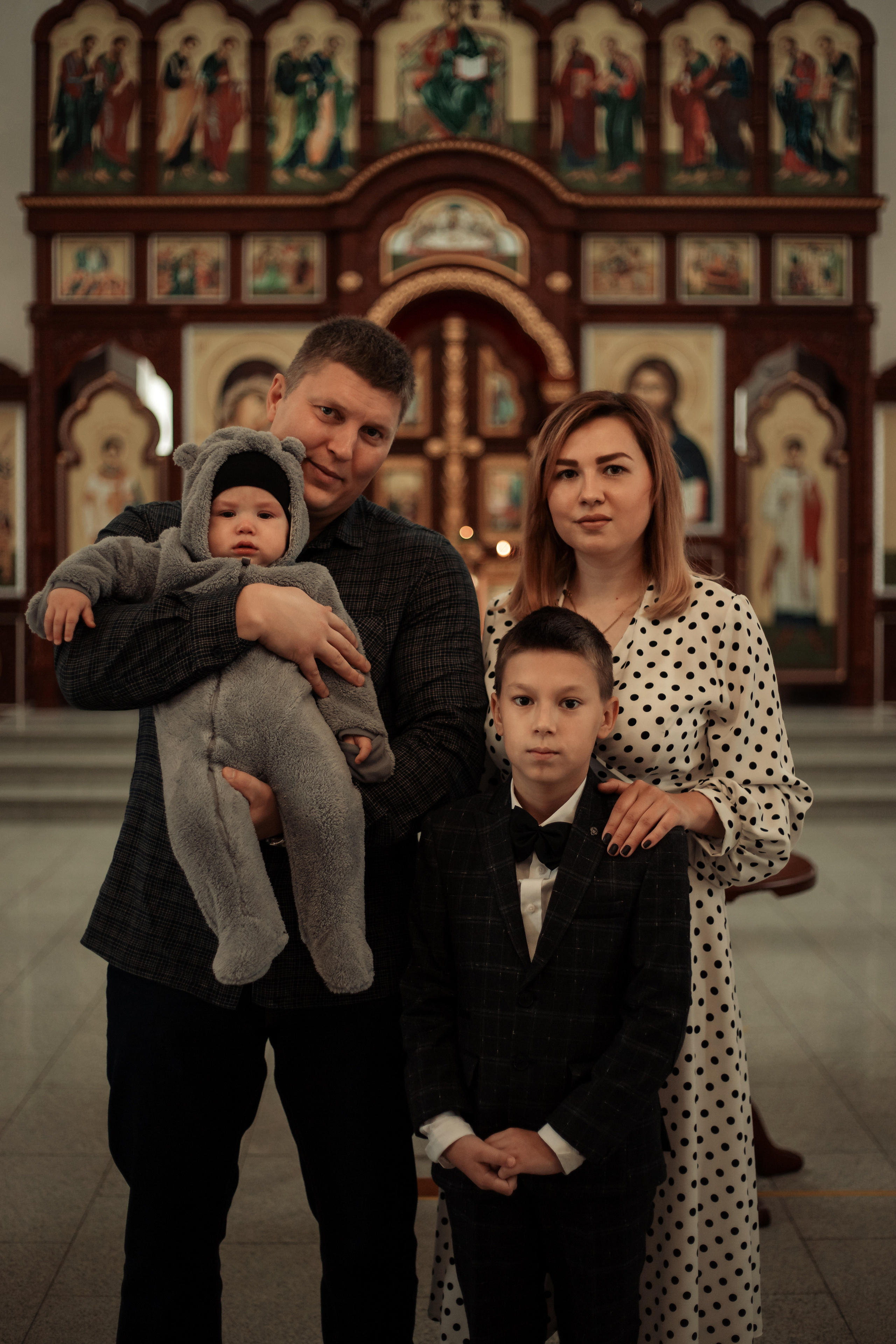 Крещение Егора Храм Архангела Михаила на ул. Восточной. Фотограф новорожденных Оренбург Оксана Трофимова