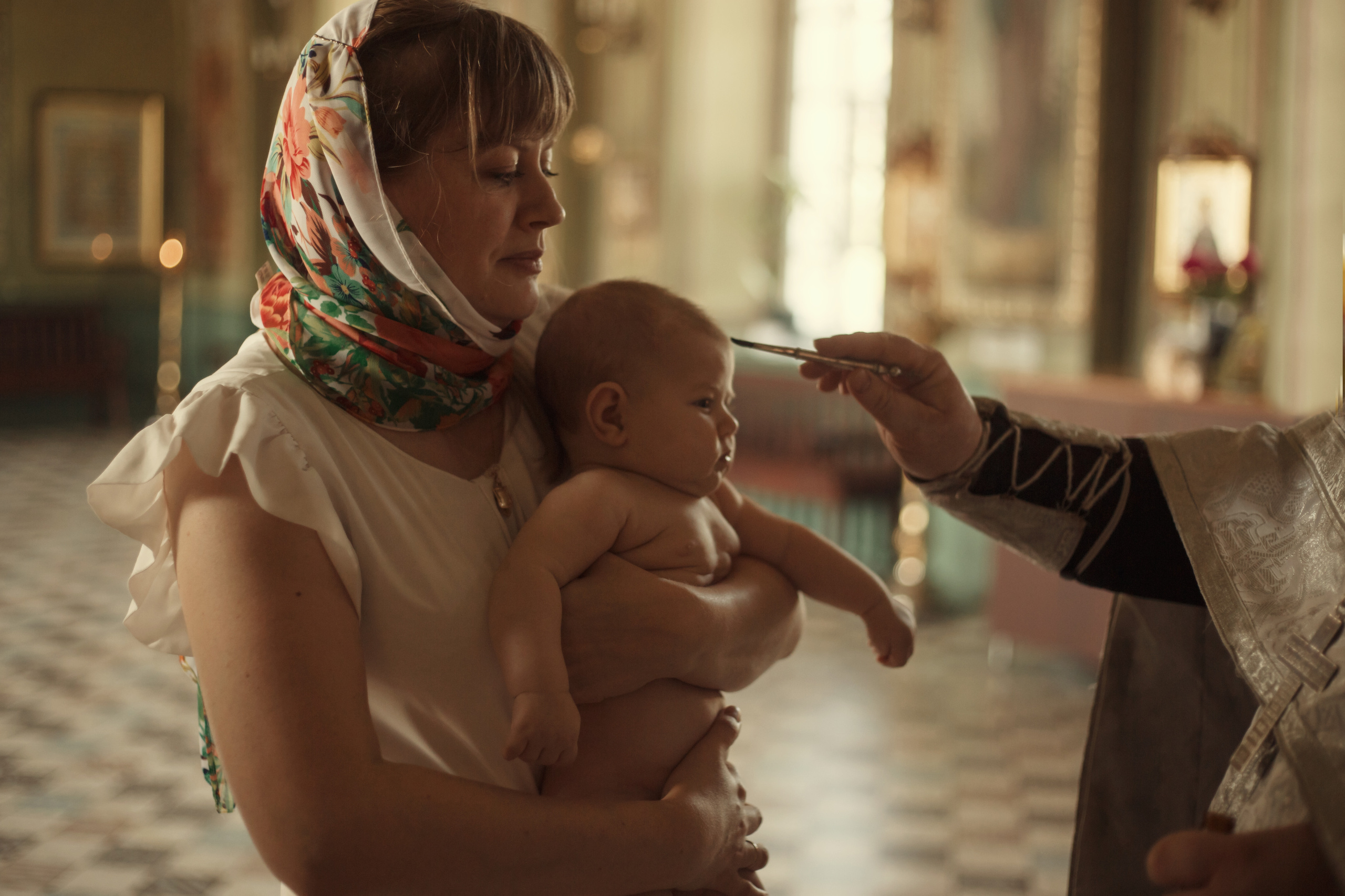 Крещение Вали. Фотограф новорожденных Оренбург Оксана Трофимова