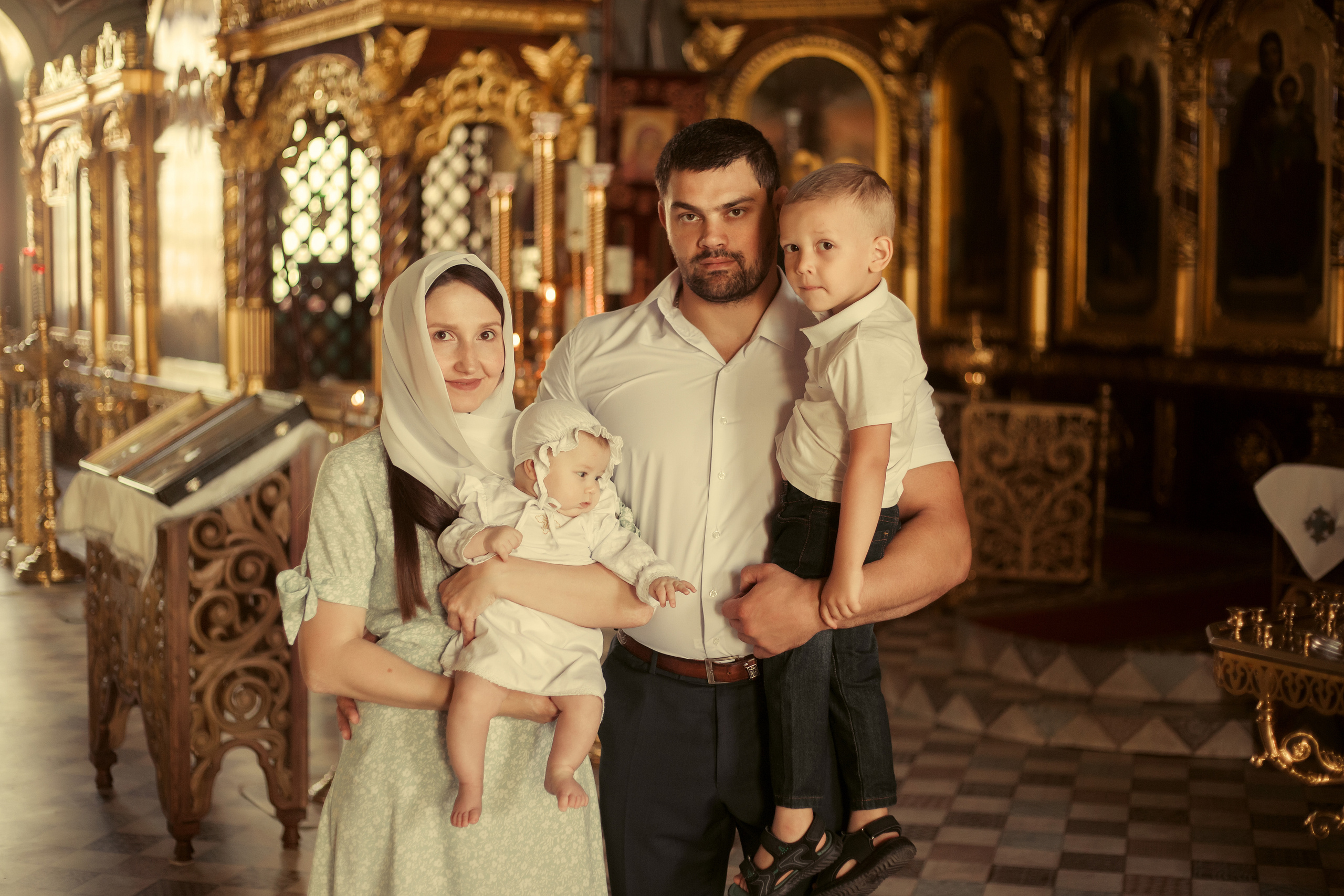 Крещение Вали. Фотограф новорожденных Оренбург Оксана Трофимова