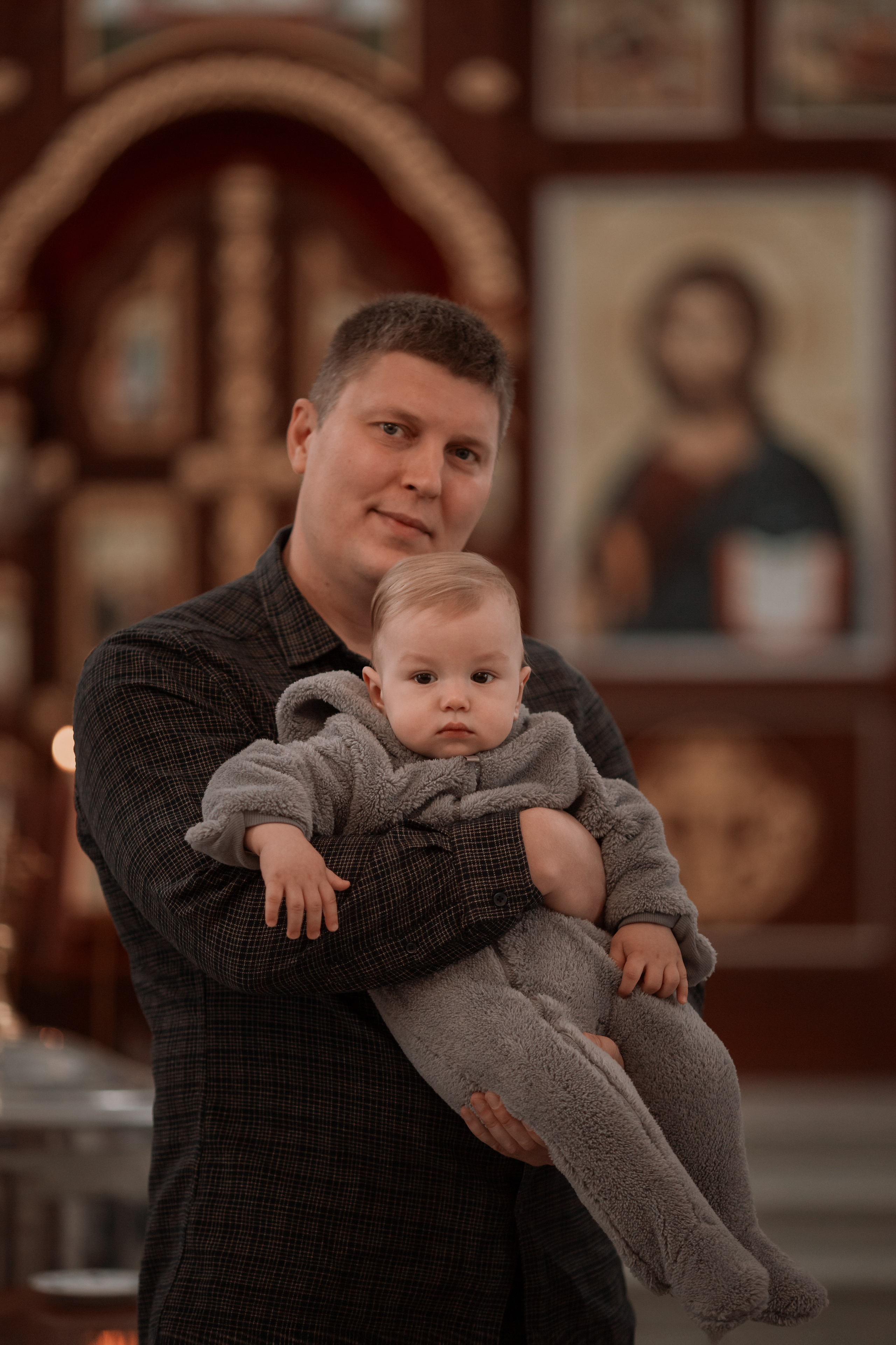 Крещение Егора Храм Архангела Михаила на ул. Восточной. Фотограф новорожденных Оренбург Оксана Трофимова