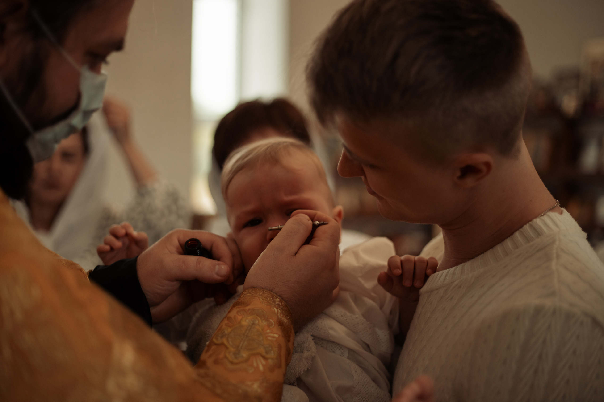 Крещение Егора Храм Архангела Михаила на ул. Восточной. Фотограф новорожденных Оренбург Оксана Трофимова