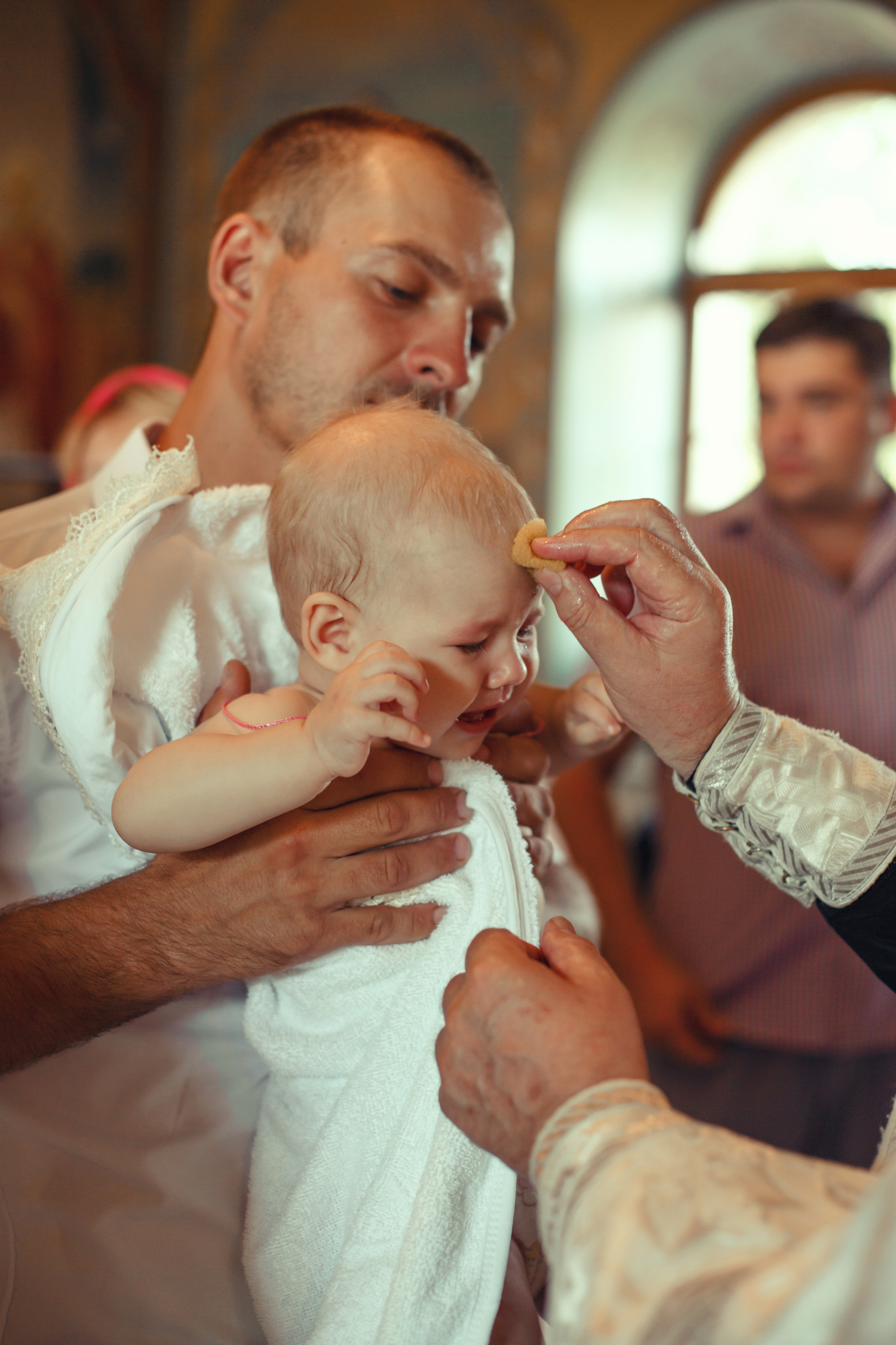 Крещение Маргариты Храм Серафима Саровского п. Пригородный. Фотограф новорожденных Оренбург Оксана Трофимова