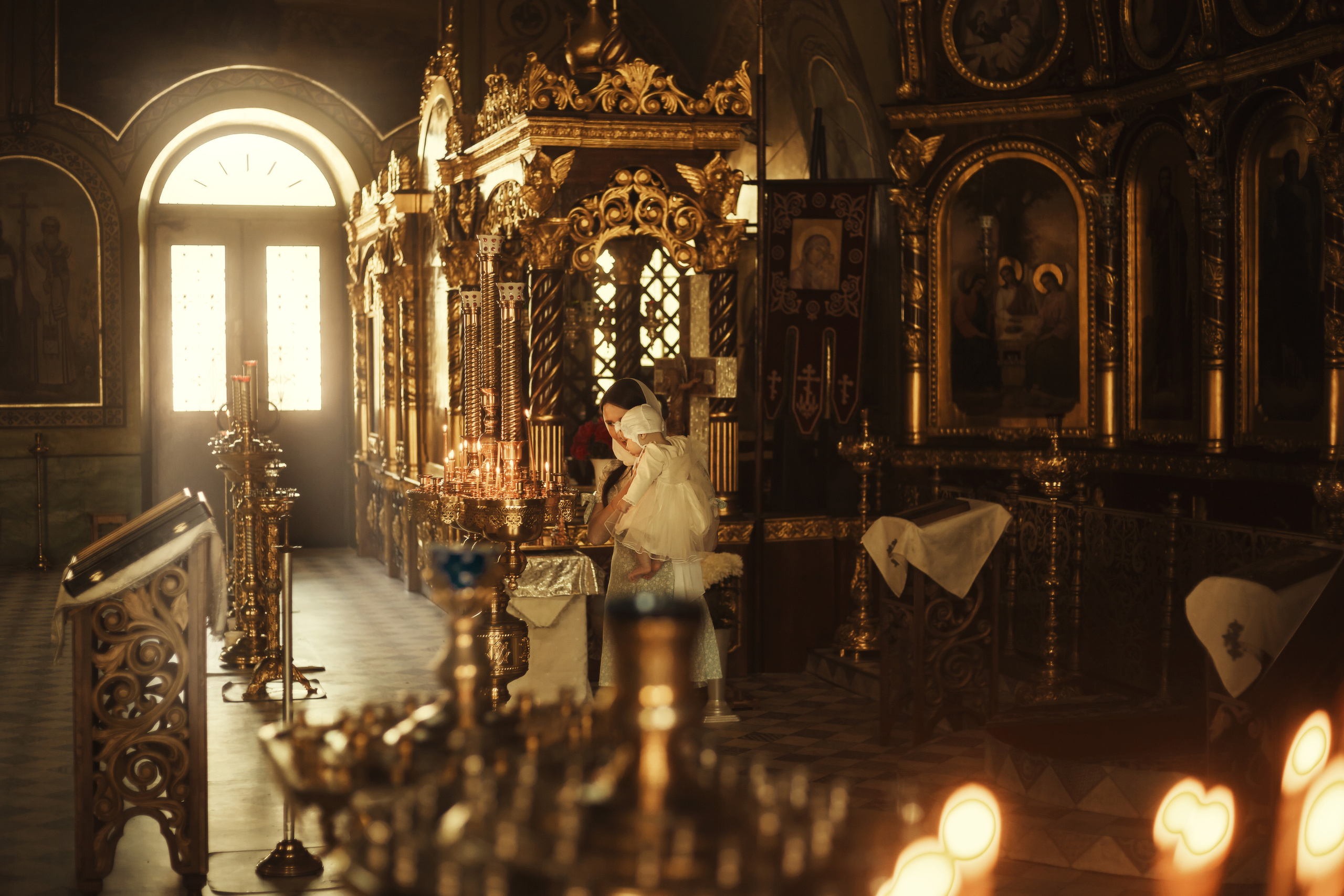 Крещение Вали. Фотограф новорожденных Оренбург Оксана Трофимова