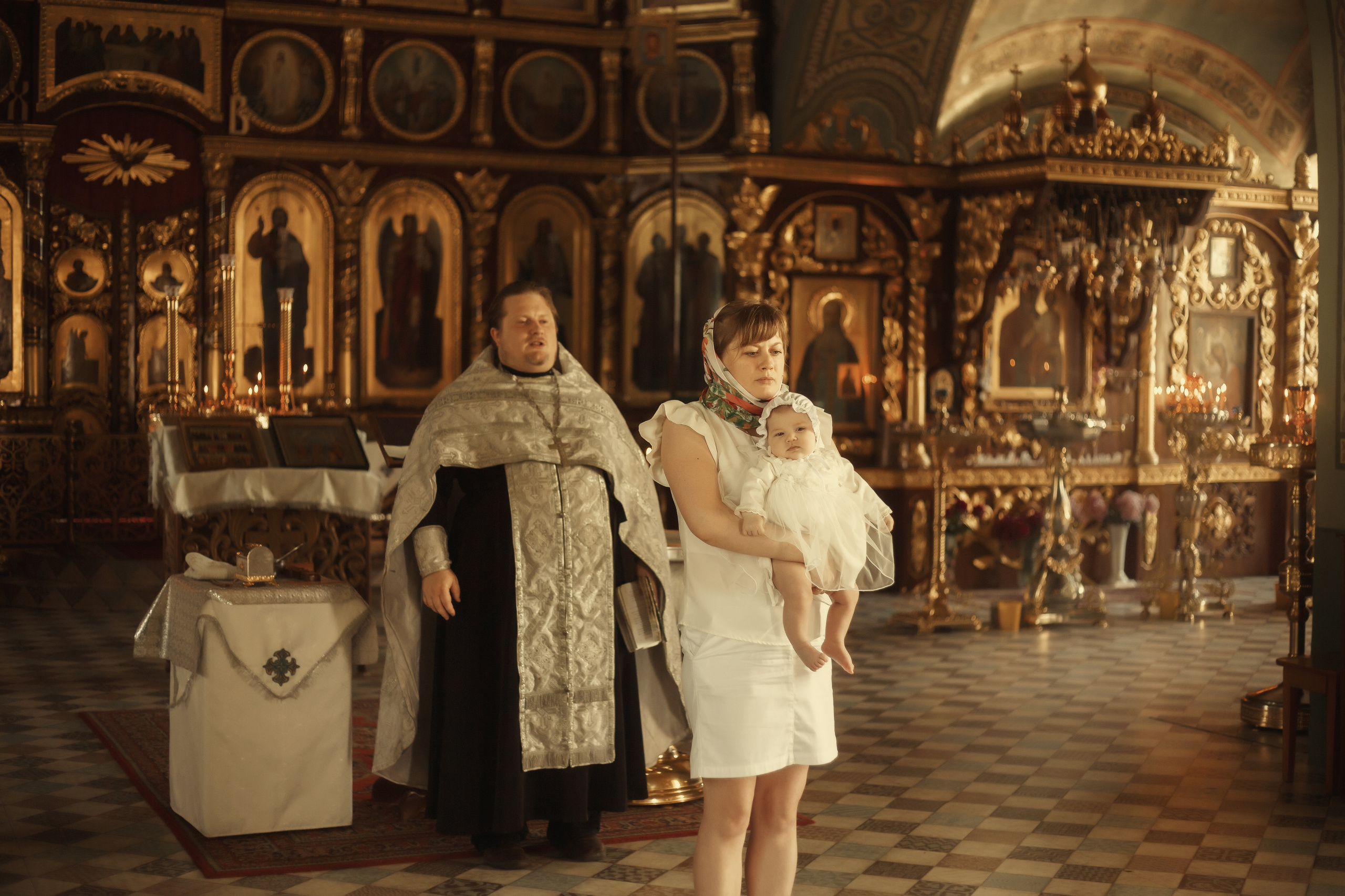 Крещение Вали. Фотограф новорожденных Оренбург Оксана Трофимова