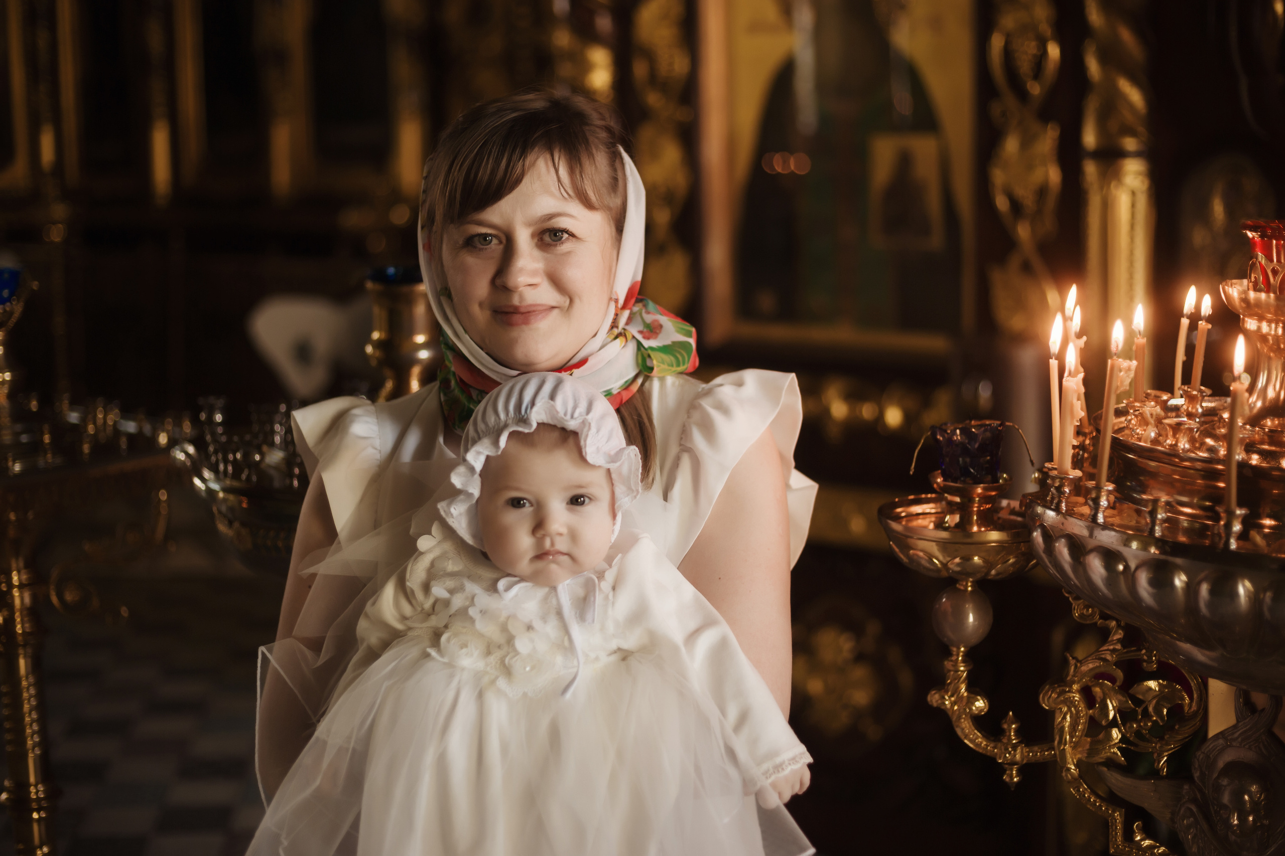 Крещение Вали. Фотограф новорожденных Оренбург Оксана Трофимова