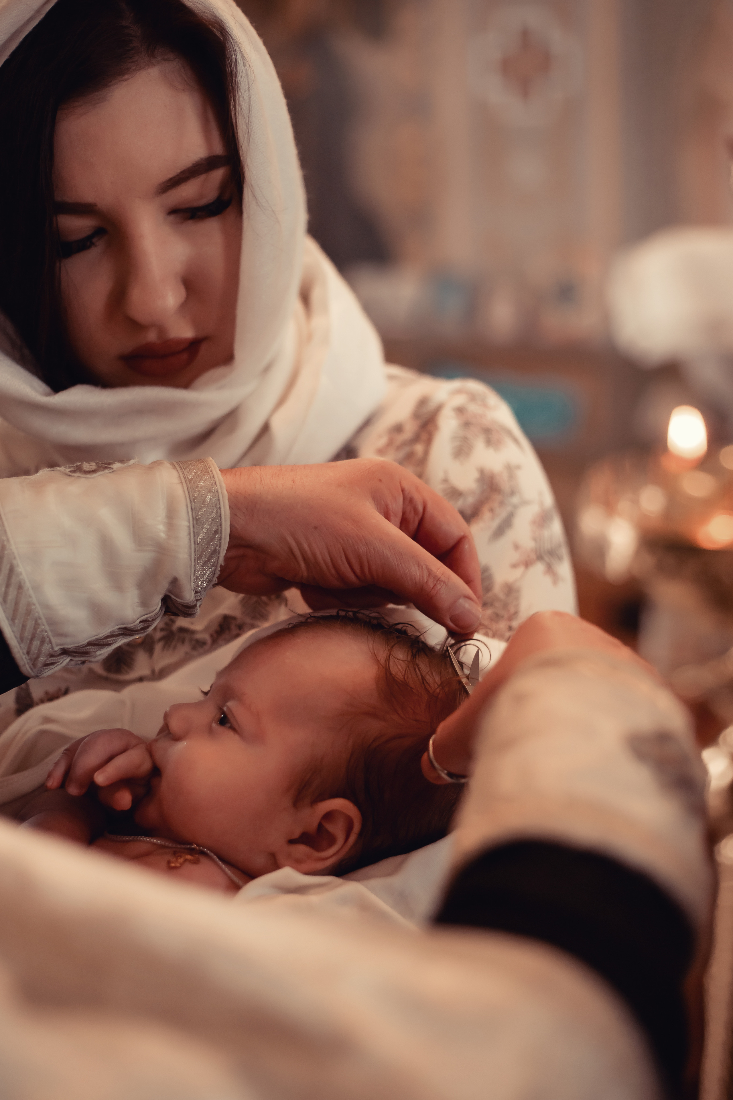 Крещение Миши Храм Серафима Саровского Пригородный. Фотограф новорожденных Оренбург Оксана Трофимова