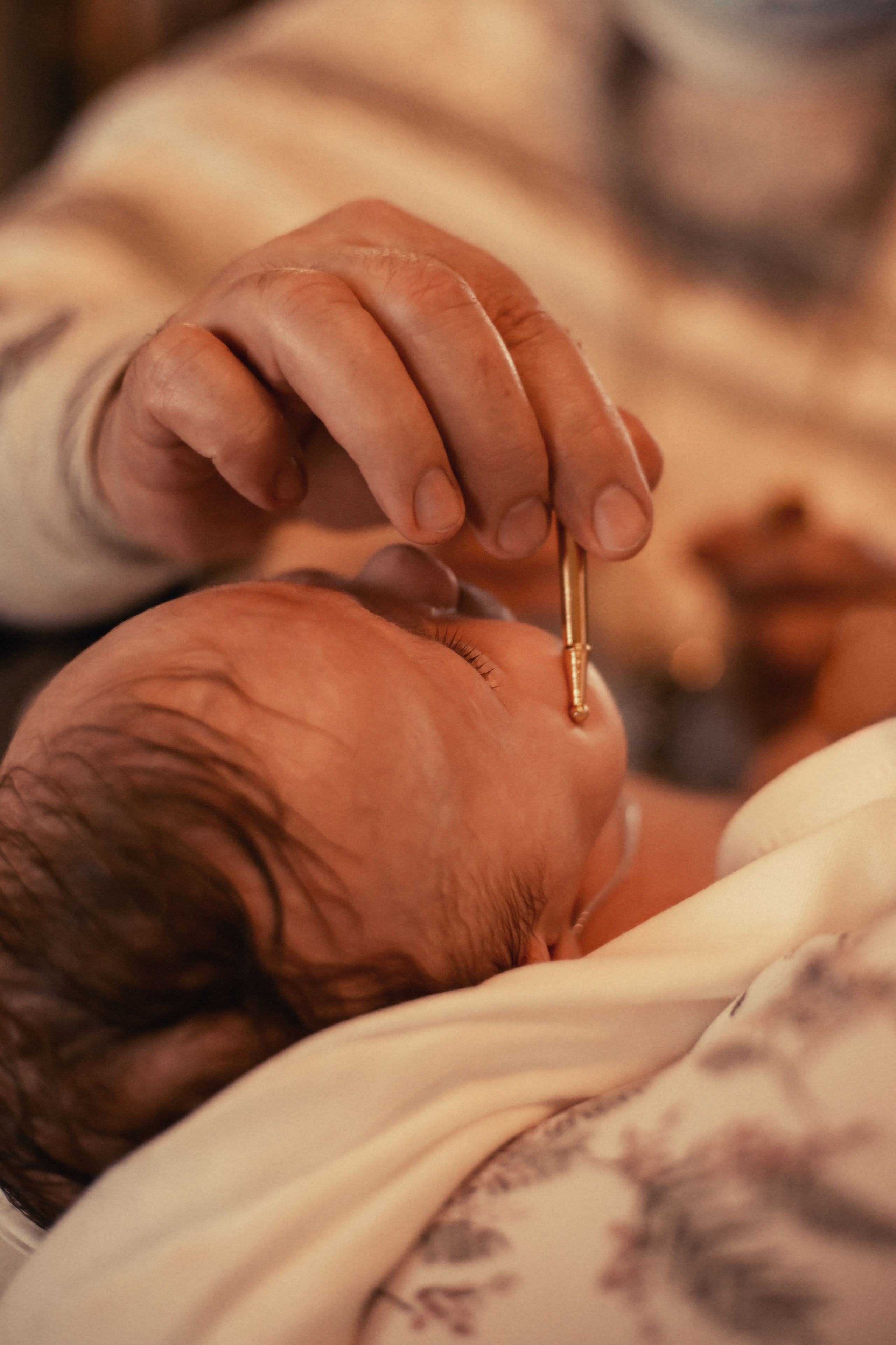 Крещение Миши Храм Серафима Саровского Пригородный. Фотограф новорожденных Оренбург Оксана Трофимова