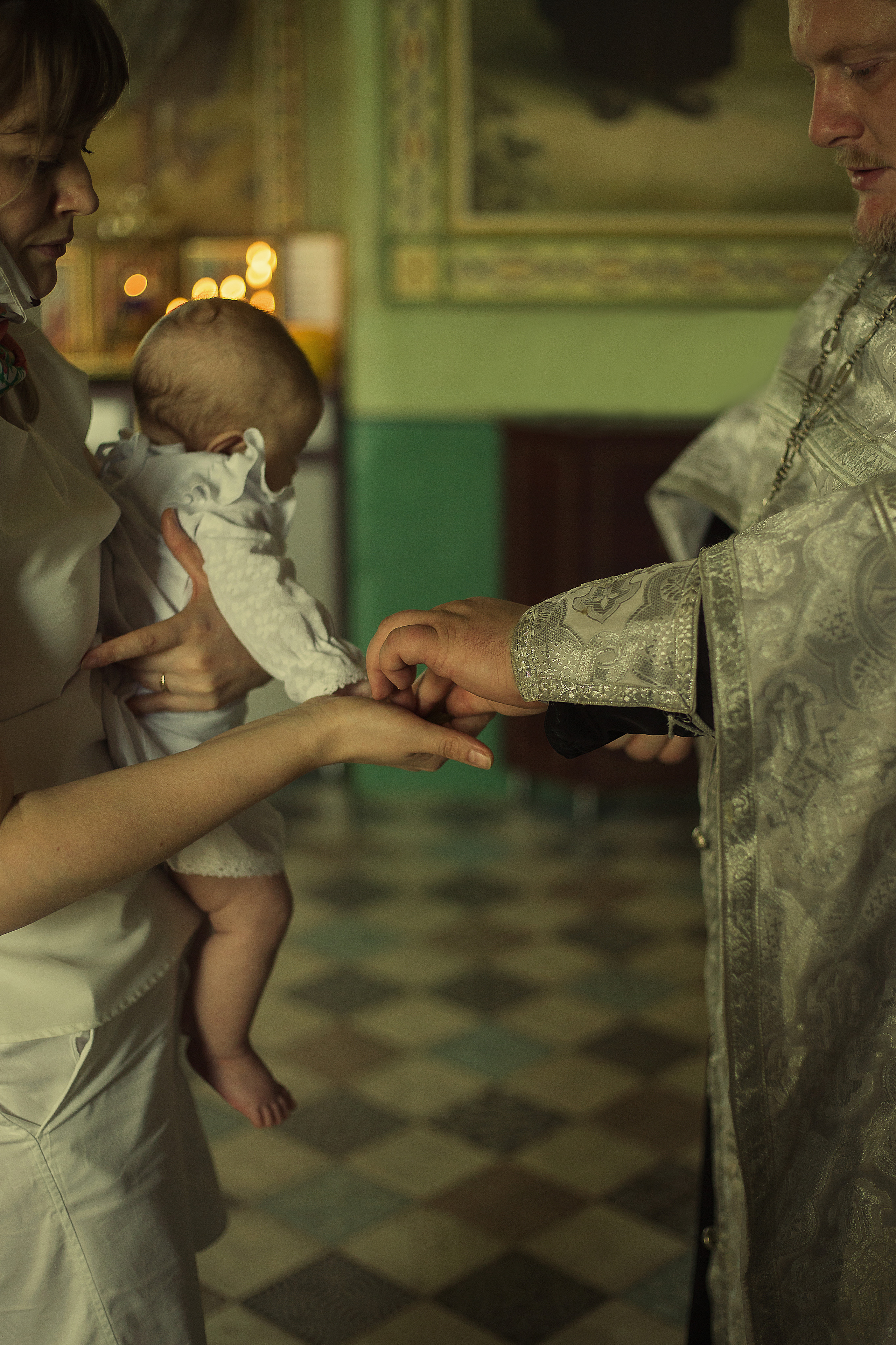 Крещение Вали. Фотограф новорожденных Оренбург Оксана Трофимова