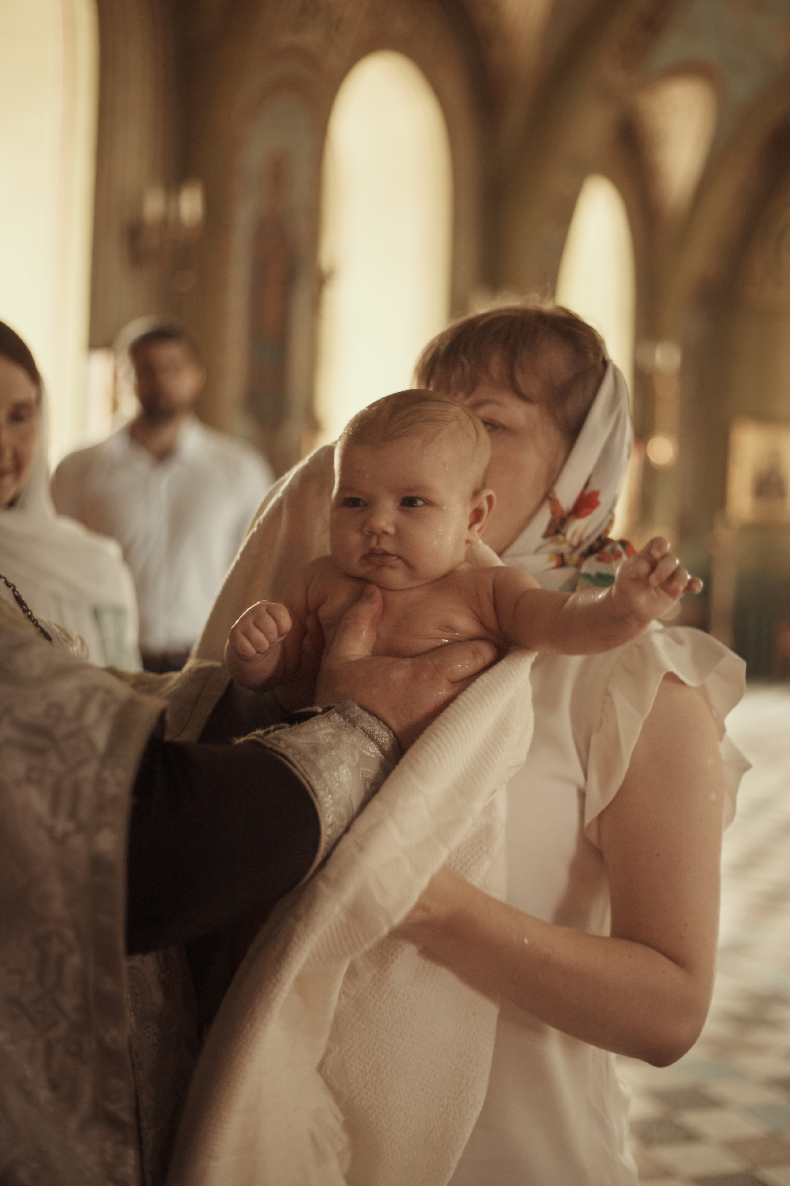 Крещение Вали. Фотограф новорожденных Оренбург Оксана Трофимова