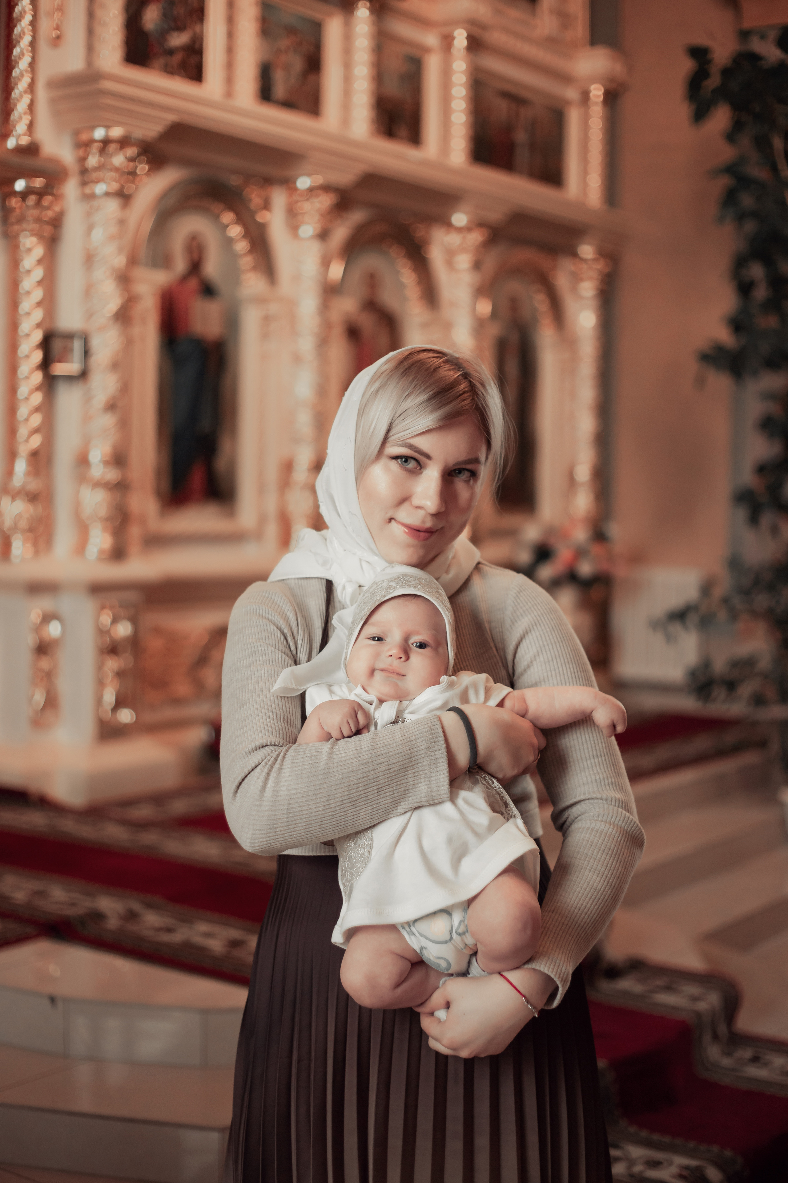 Крещение Миши Храм Серафима Саровского Пригородный. Фотограф новорожденных Оренбург Оксана Трофимова