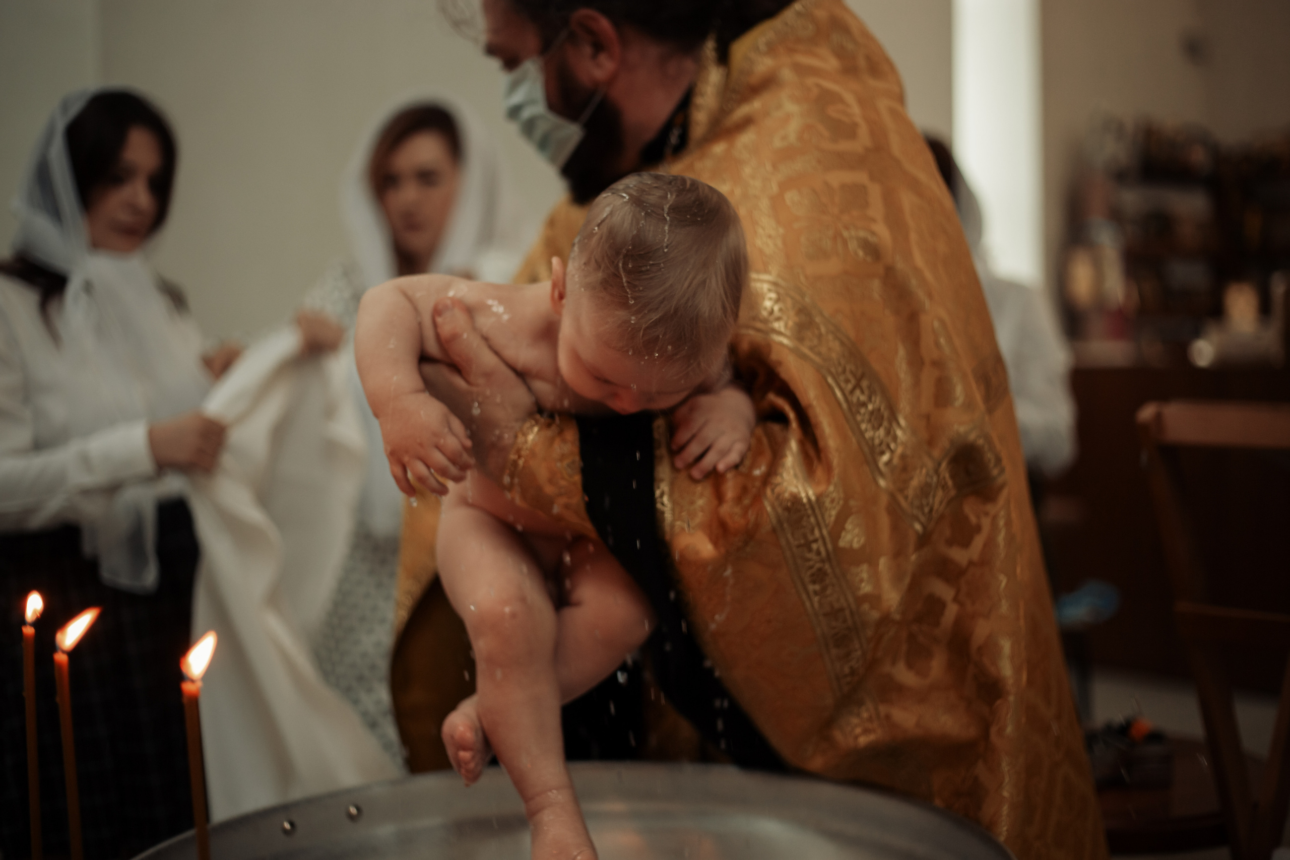 Крещение Егора Храм Архангела Михаила на ул. Восточной. Фотограф новорожденных Оренбург Оксана Трофимова