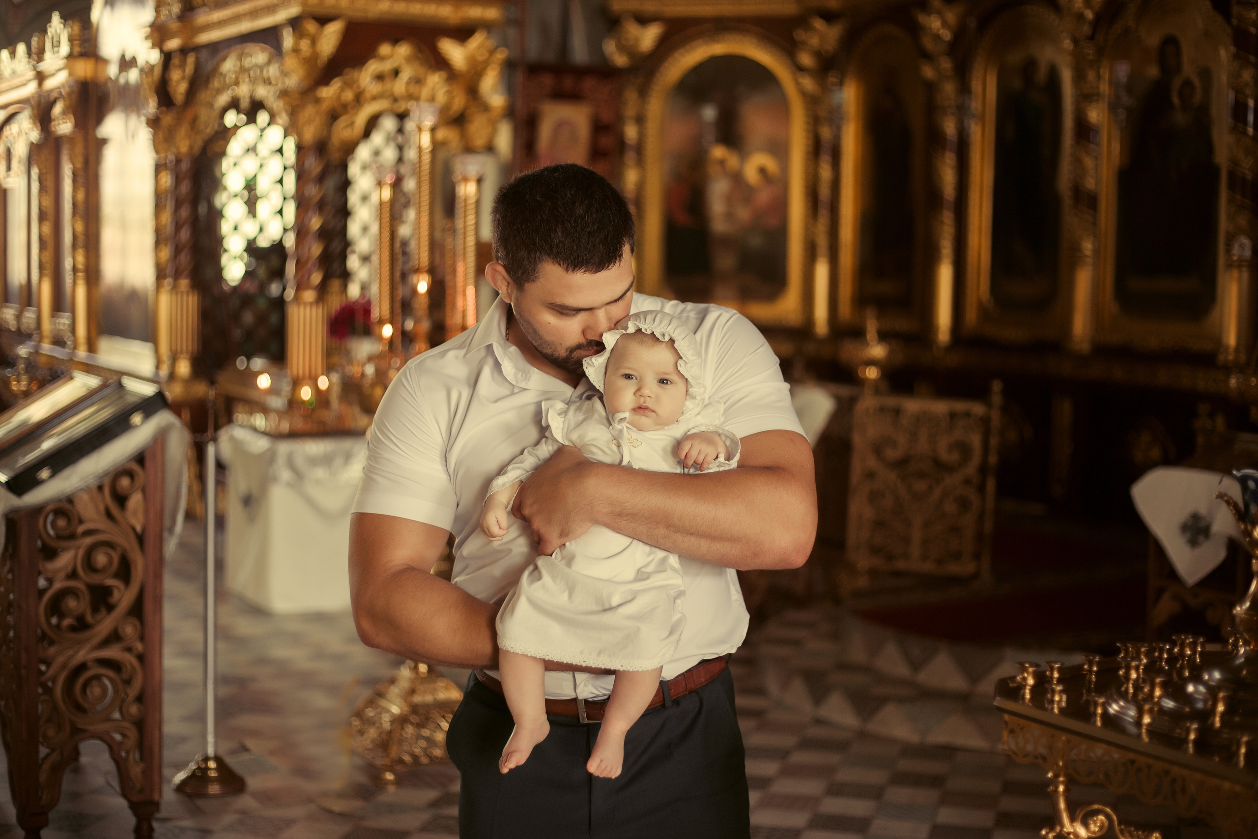 Крещение Вали. Фотограф новорожденных Оренбург Оксана Трофимова