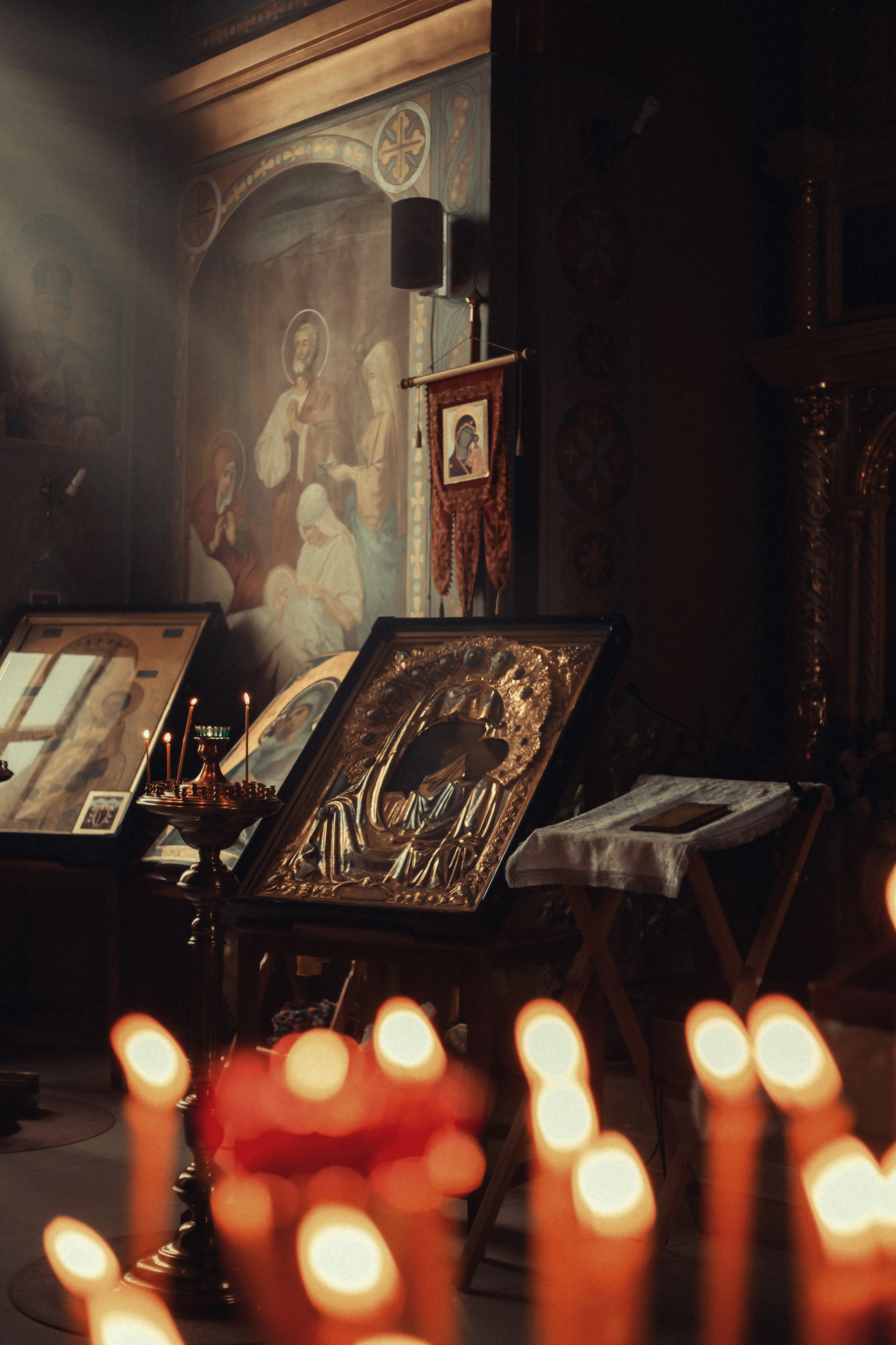 Крещение Миши Храм Серафима Саровского Пригородный. Фотограф новорожденных Оренбург Оксана Трофимова