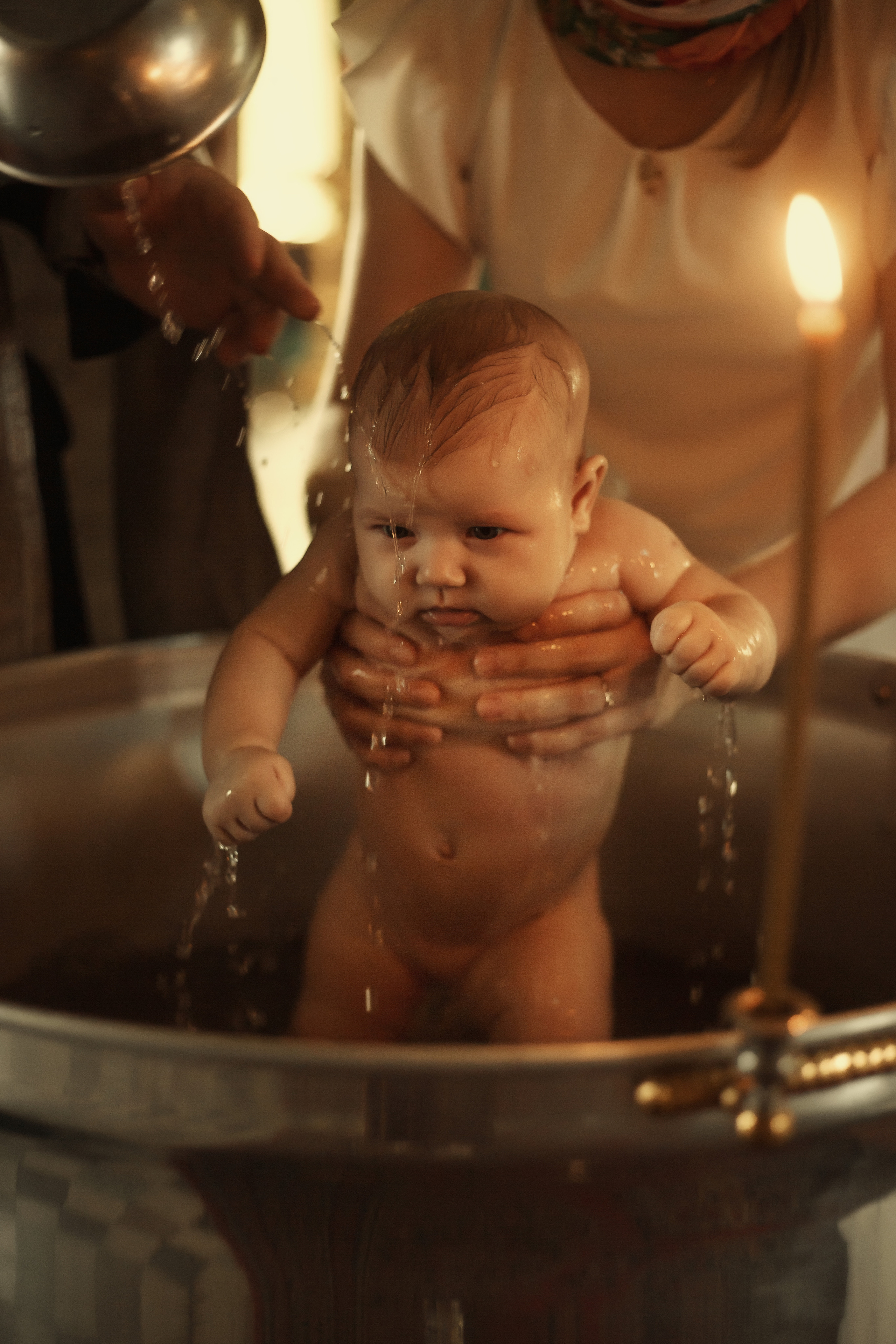 Крещение Вали. Фотограф новорожденных Оренбург Оксана Трофимова