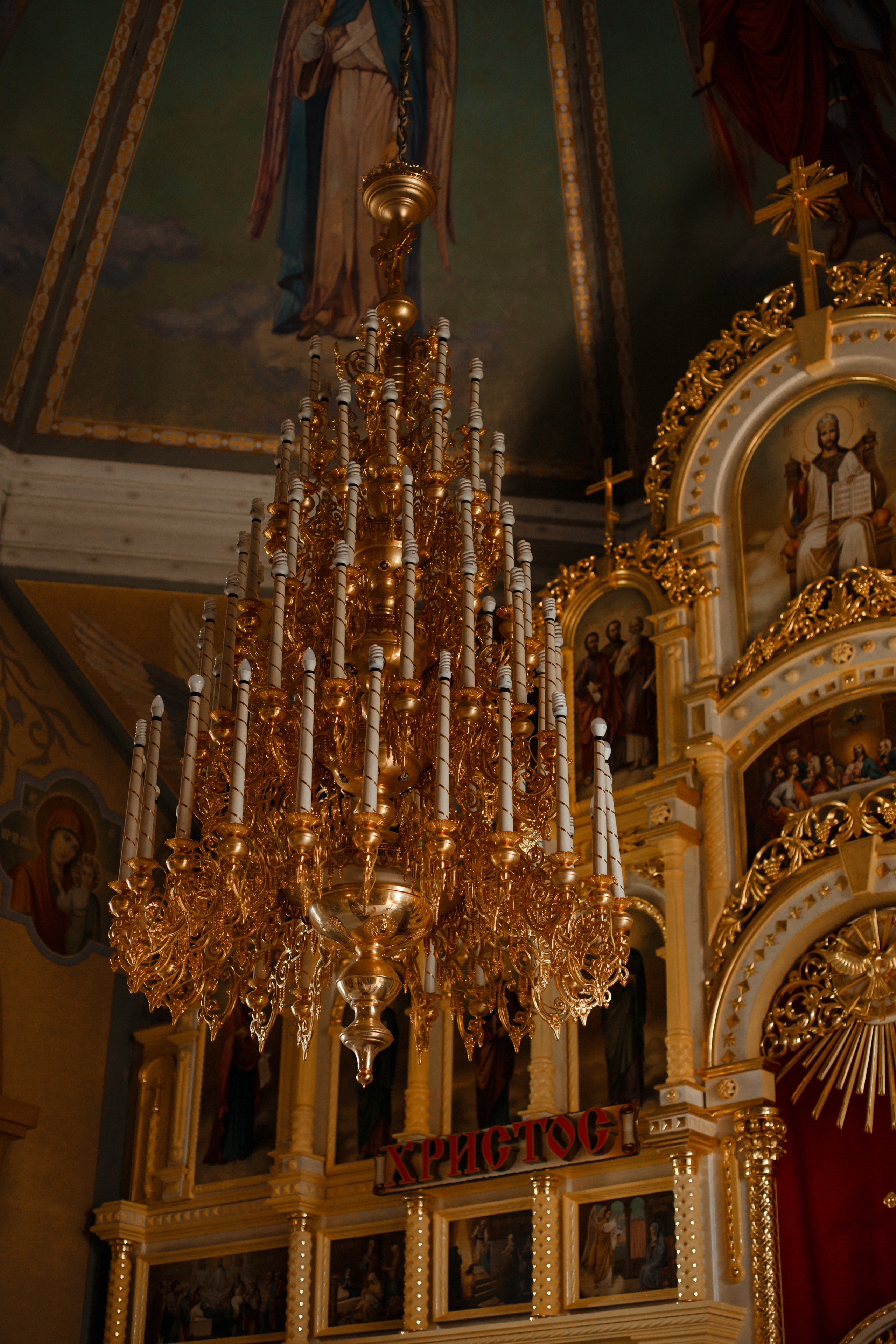 Крещение Маргариты Храм Серафима Саровского п. Пригородный. Фотограф новорожденных Оренбург Оксана Трофимова