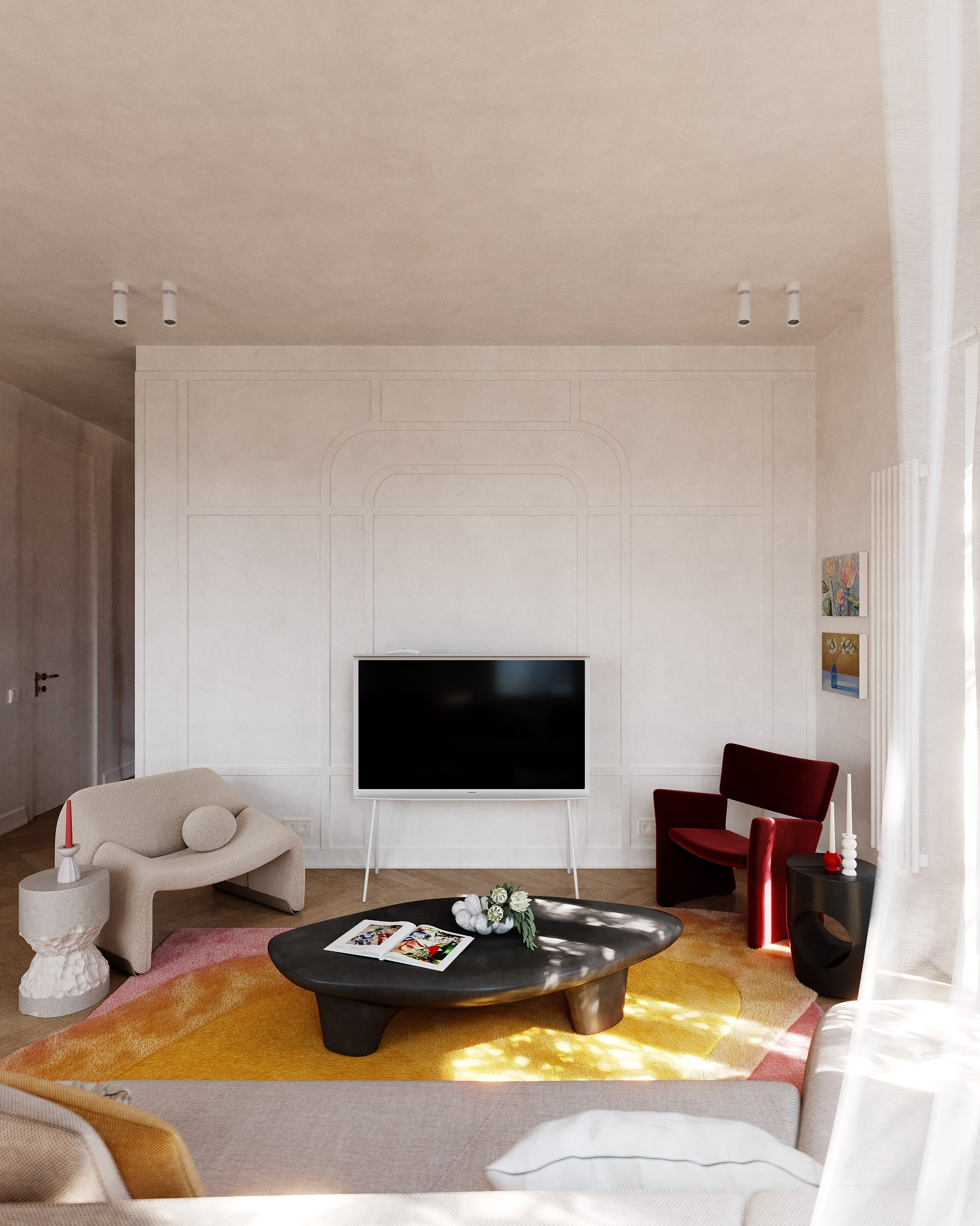 PrimaVera. 3D визуализация интерьера