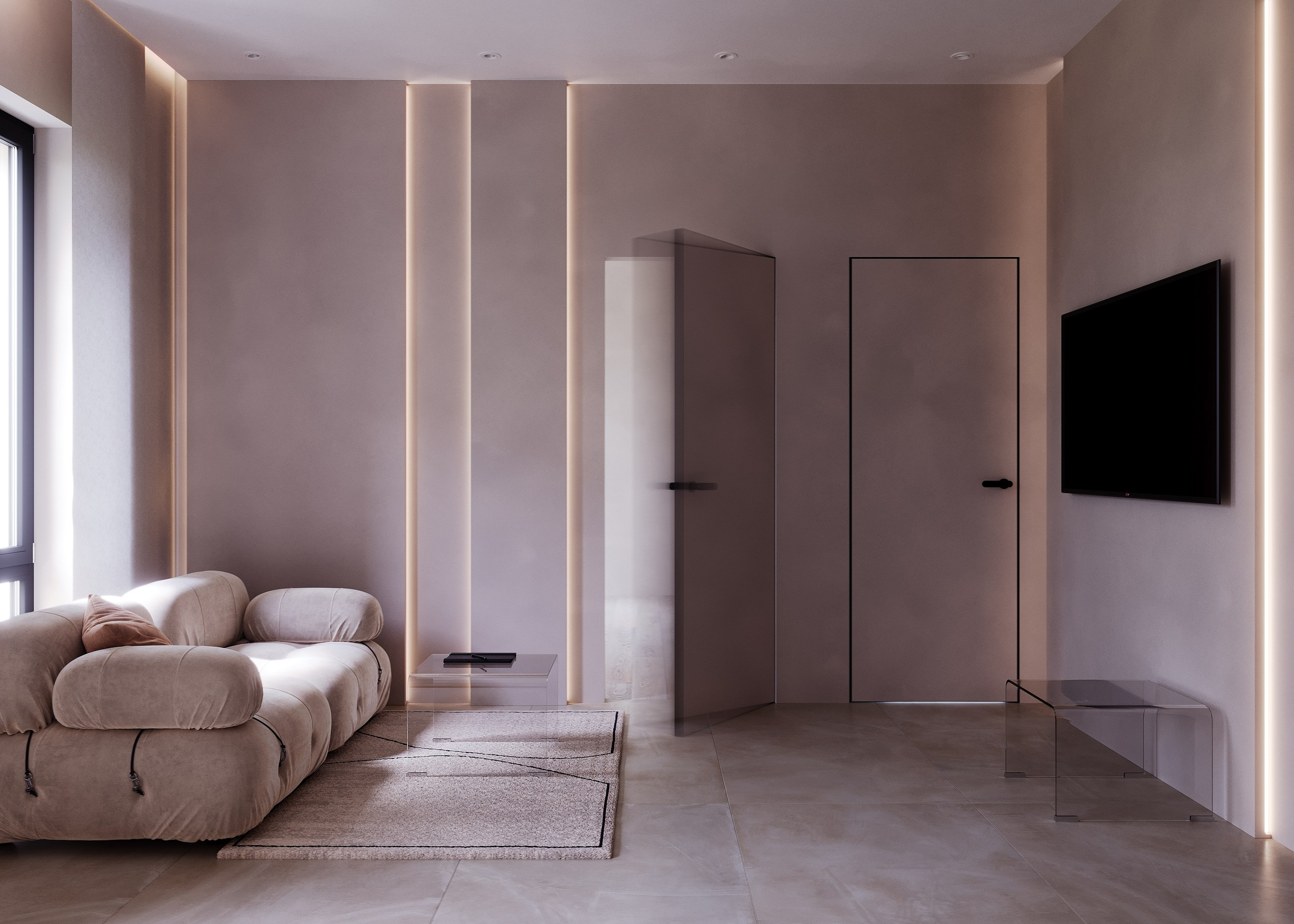 Павелецкая. 3D визуализация интерьера