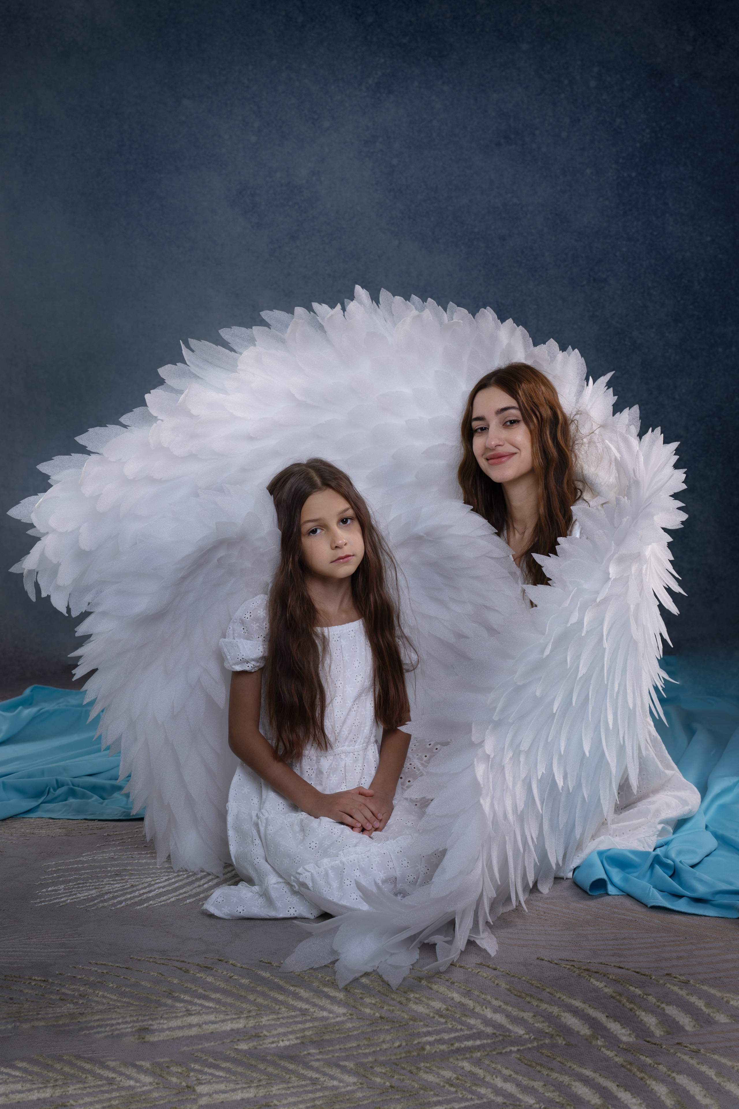 Ангельская сьемка (мама-дочь). Главная