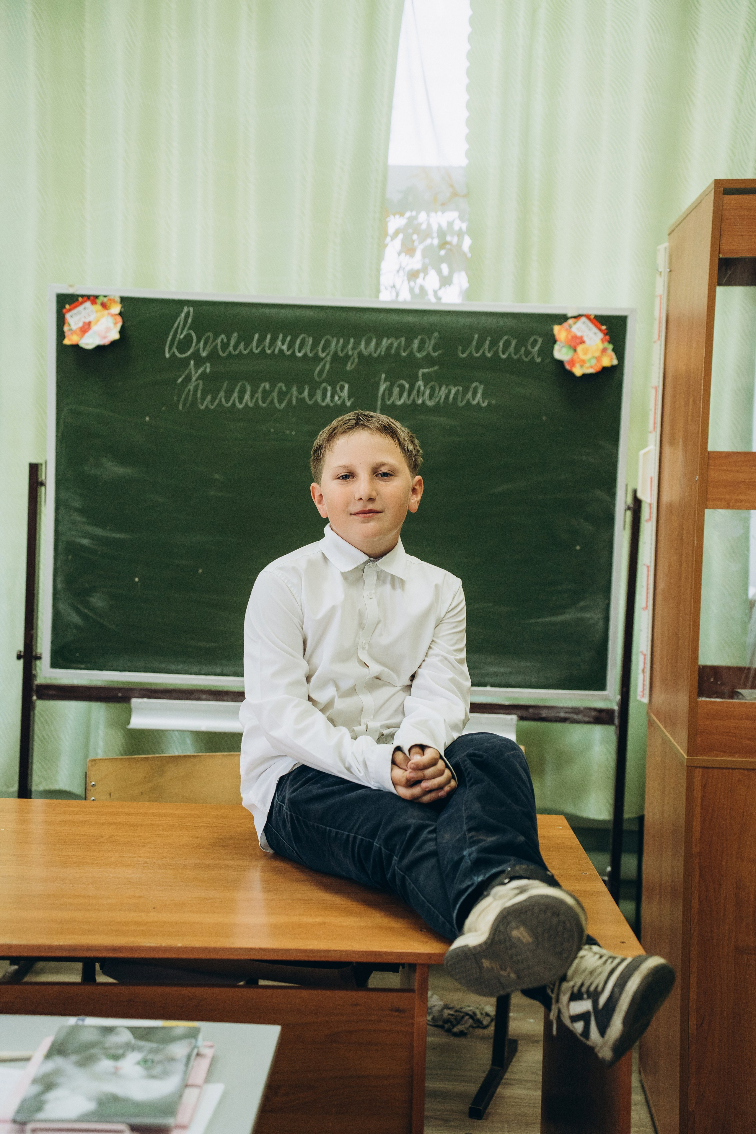 Школа, 4 класс. Семейный фотограф • Домашние съемки в Нижнем Новгороде