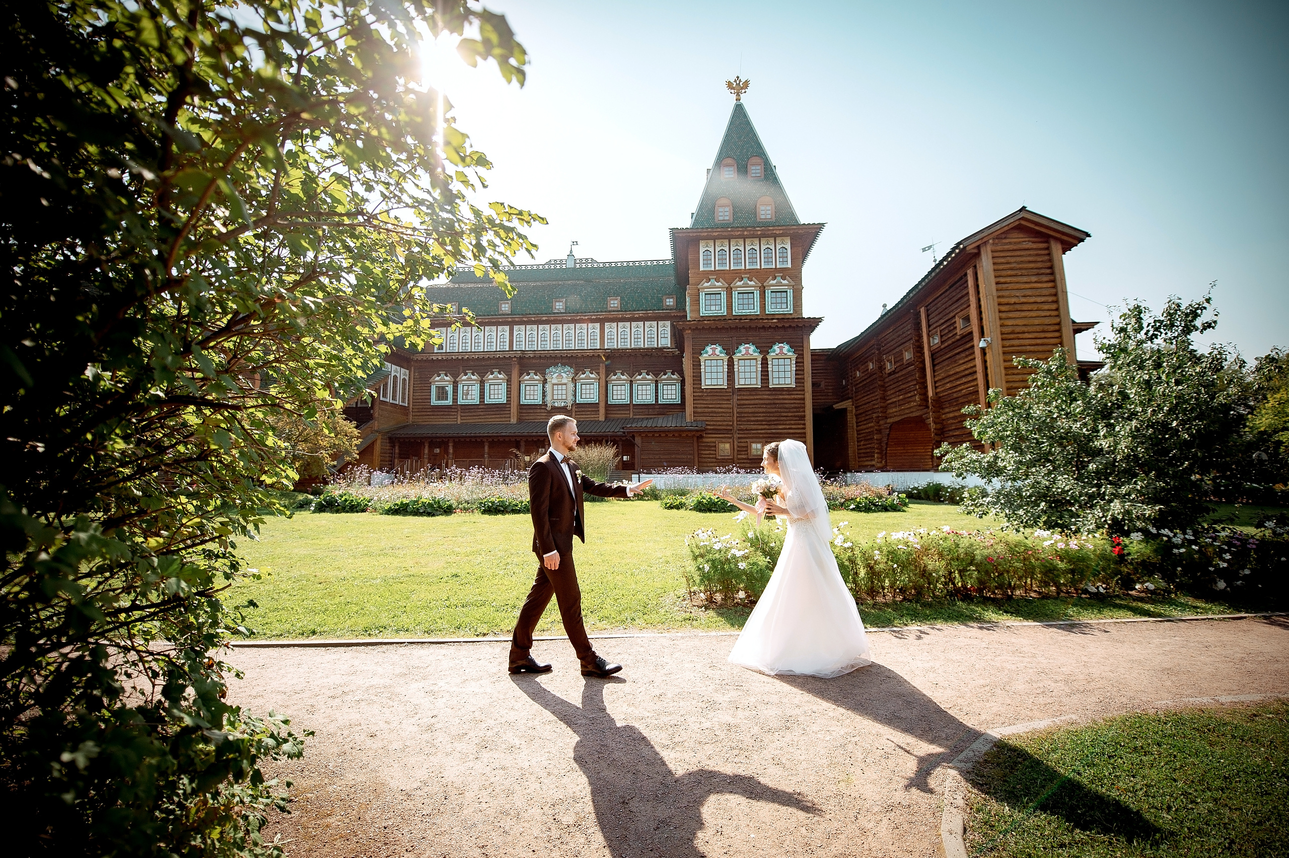 Свадьба в Коломенском.
