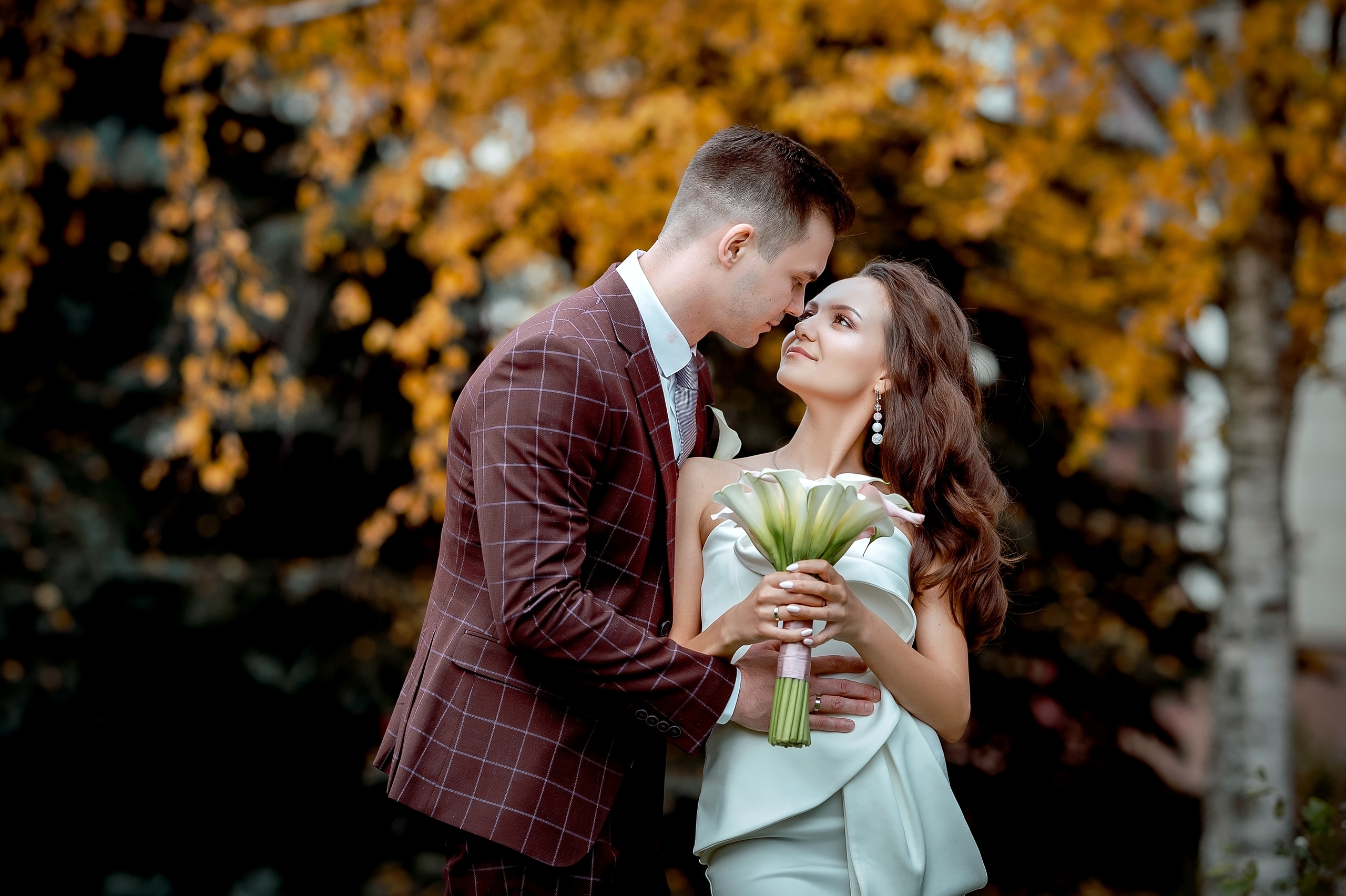 Свадебная фотосессия регистрации брака в Щелково. Свадебный и семейный фотограф Виктория Носачёва. Щелково, Москва и МО