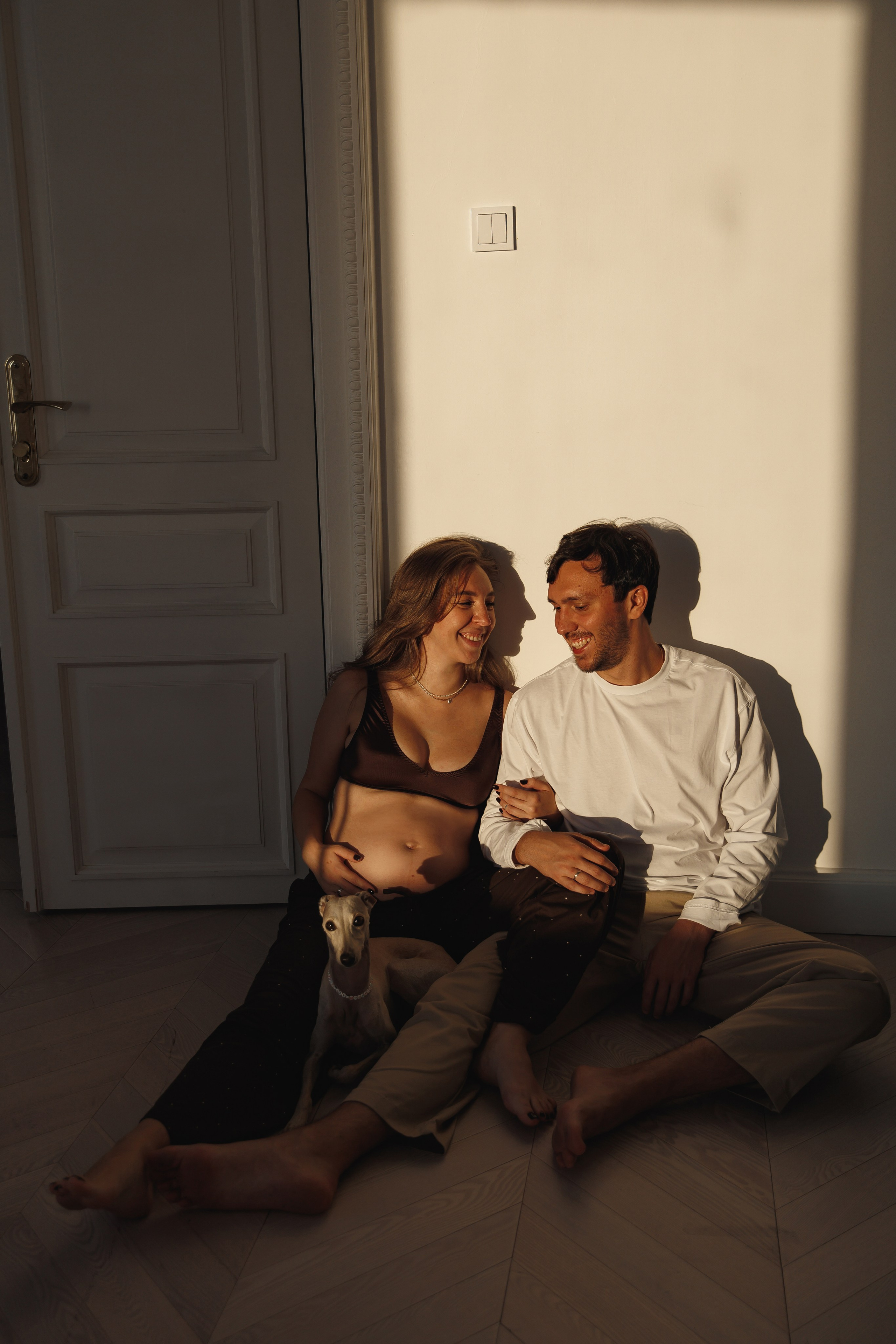 Вика и Егор в ожидании. Wedding photographer in St. Petersburg, Europe and Israel Anna Agafon