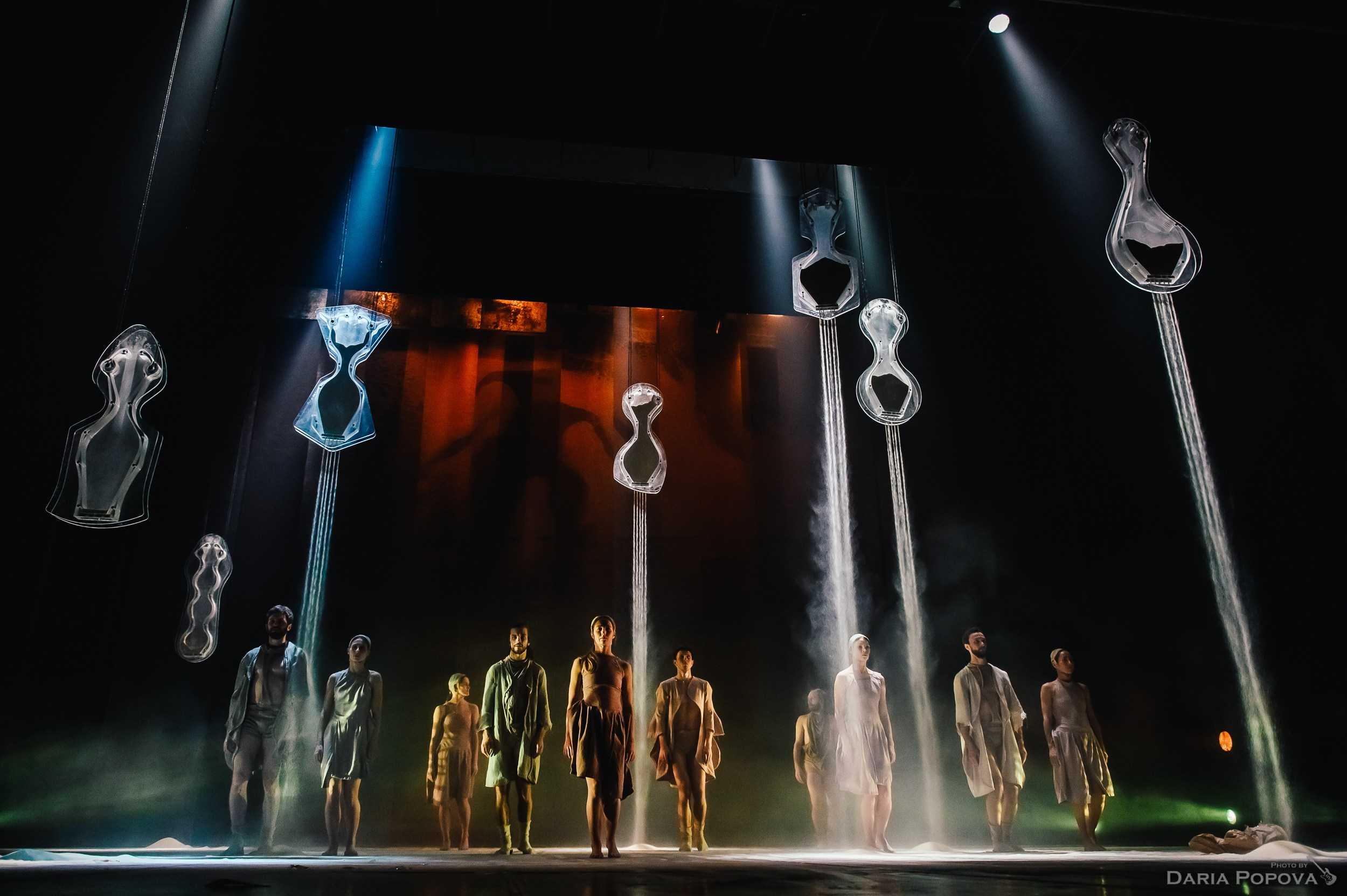 Спектакль «Сепия». Художник по свету Максим Сергачев