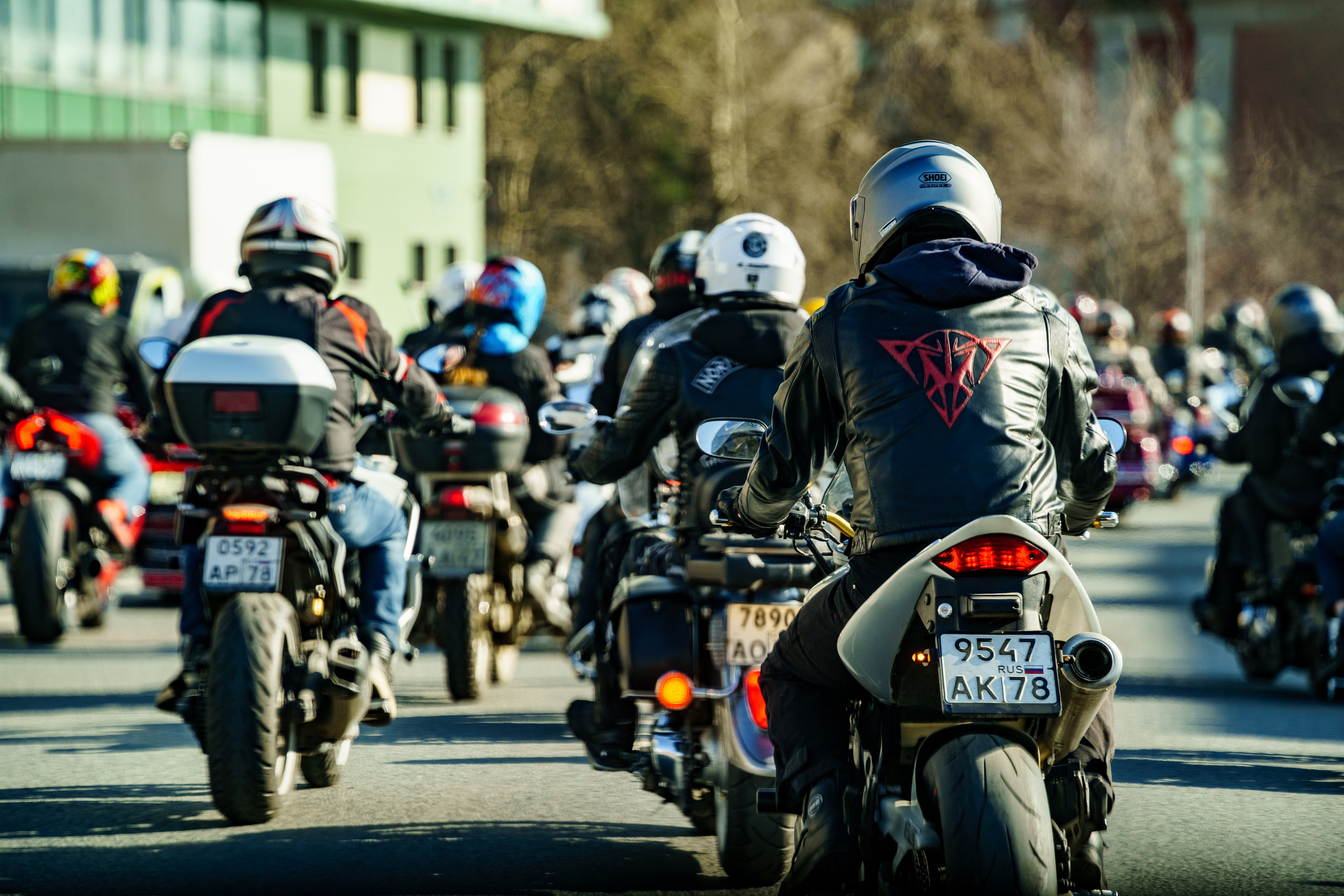 Прохват мотоклуба Norman Riders ч.1. Концертный и репортажный фотограф в Санкт-Петербурге Слава Пахомов