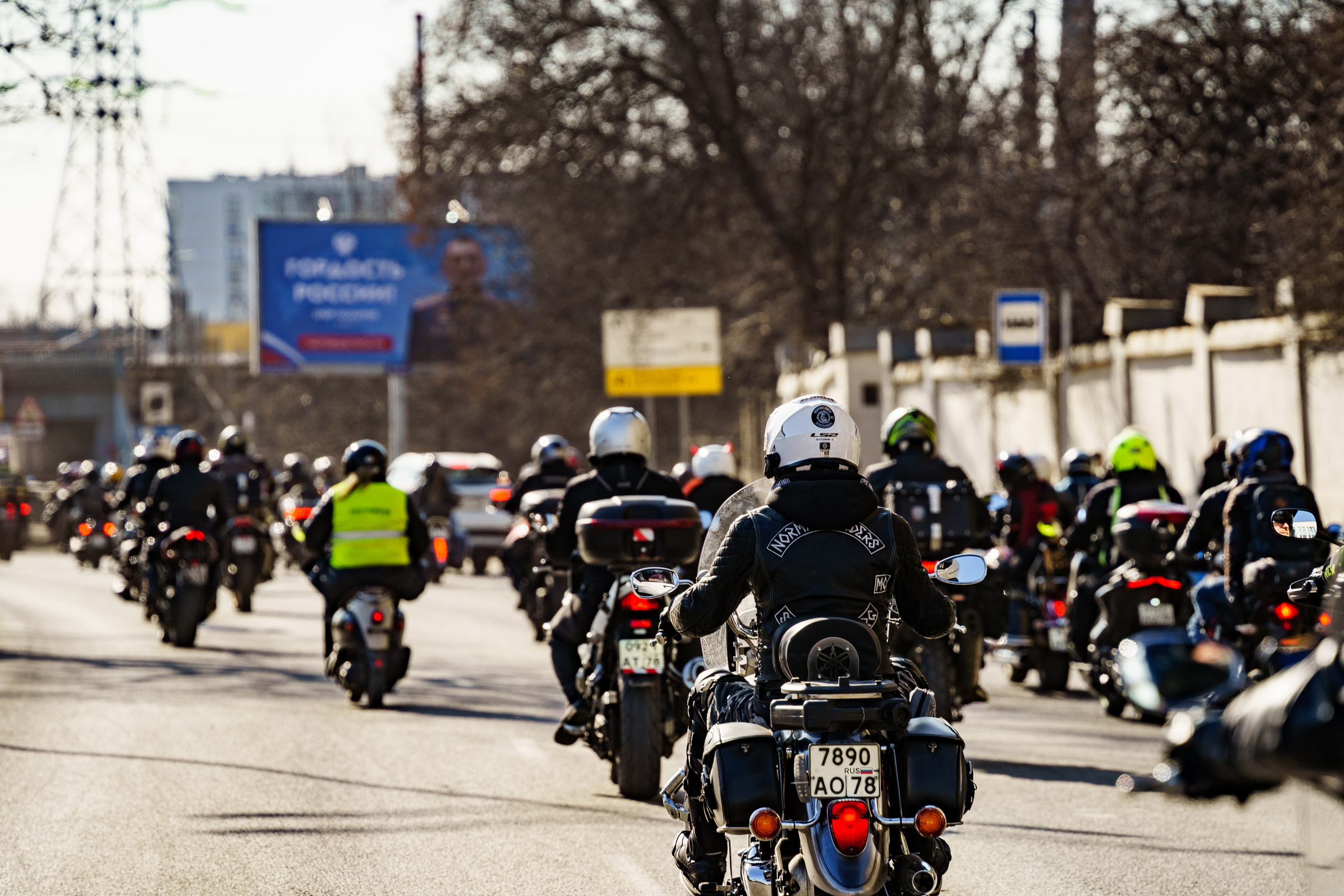 Прохват мотоклуба Norman Riders ч.1. Концертный и репортажный фотограф в Санкт-Петербурге Слава Пахомов