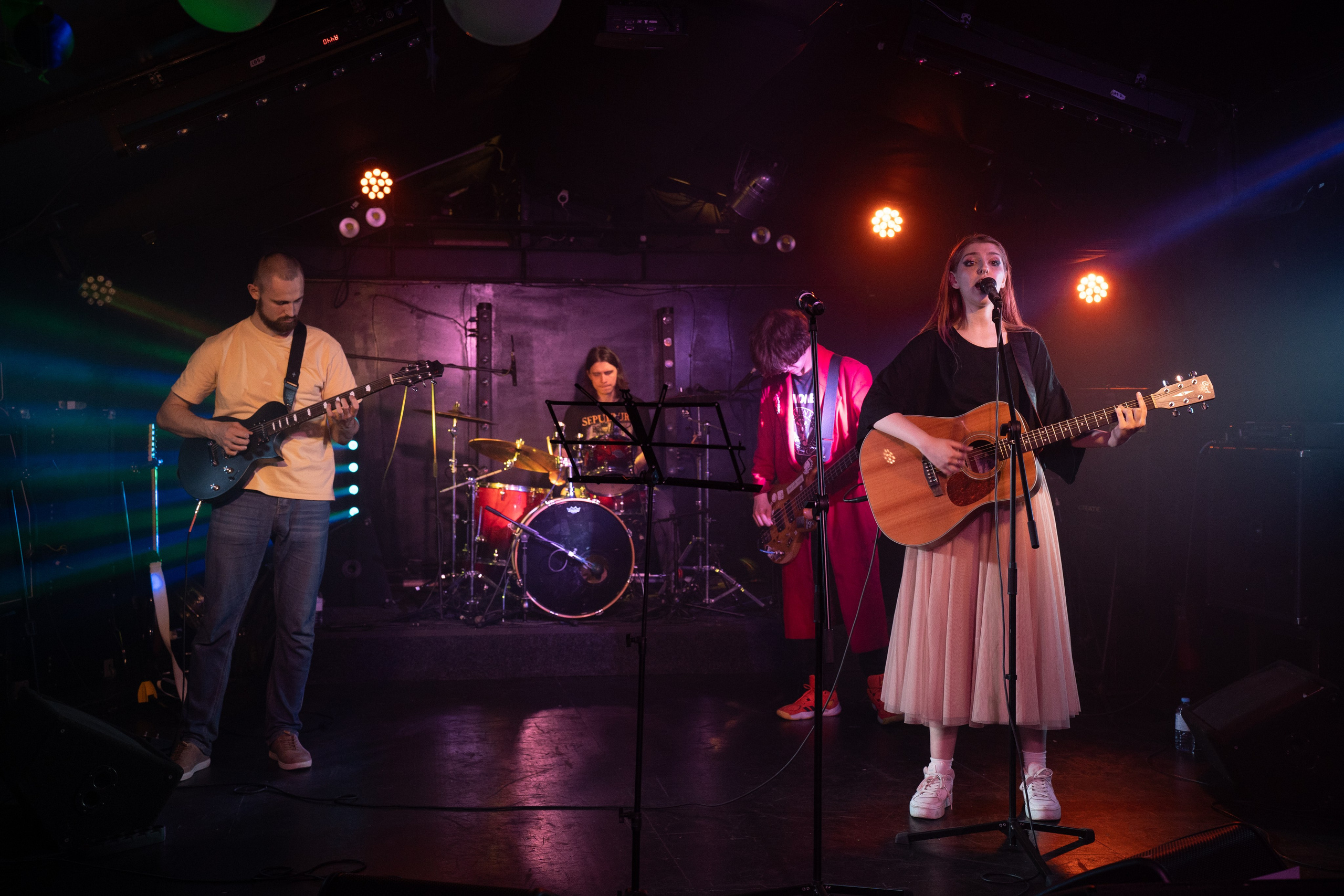 Отчетный концерт НЕшкола гитары|Action club. Концертный и репортажный фотограф в Санкт-Петербурге Слава Пахомов