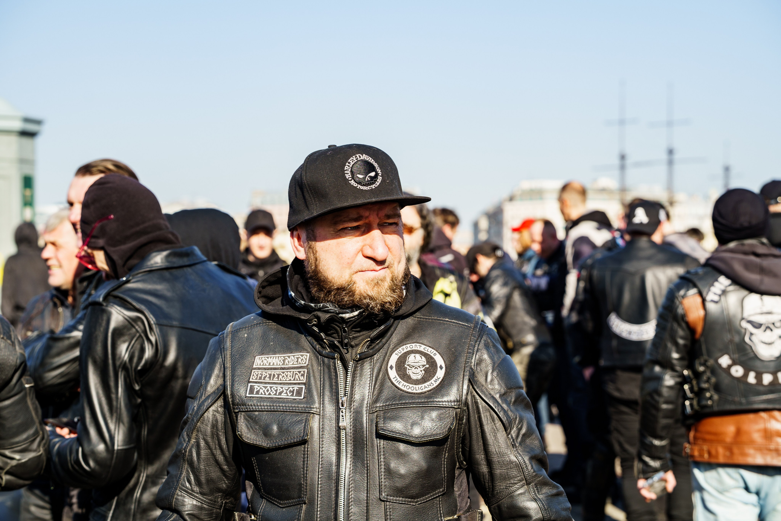 Прохват мотоклуба Norman Riders ч.1. Концертный и репортажный фотограф в Санкт-Петербурге Слава Пахомов