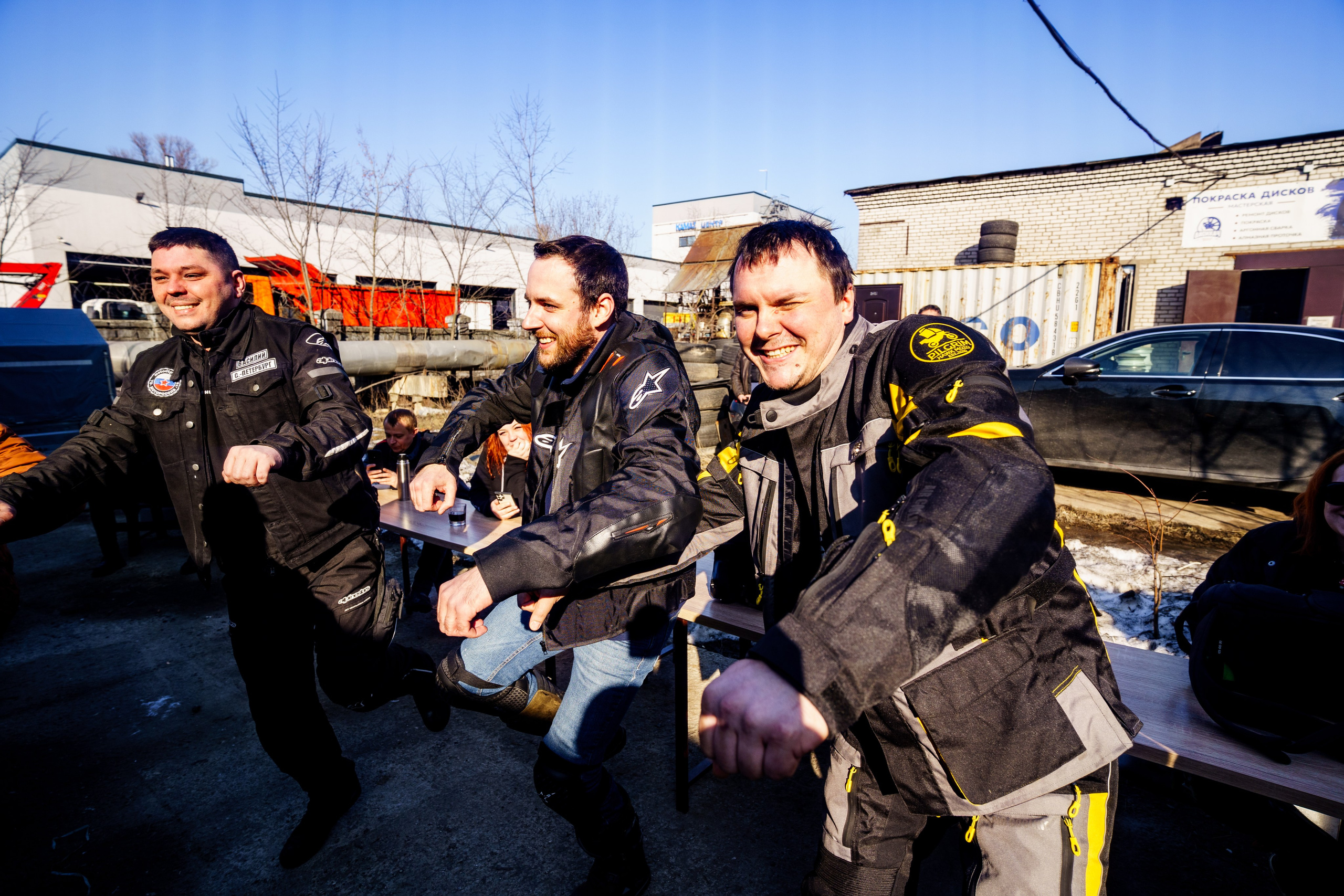 Прохват мотоклуба Norman Riders ч.2. Концертный и репортажный фотограф в Санкт-Петербурге Слава Пахомов