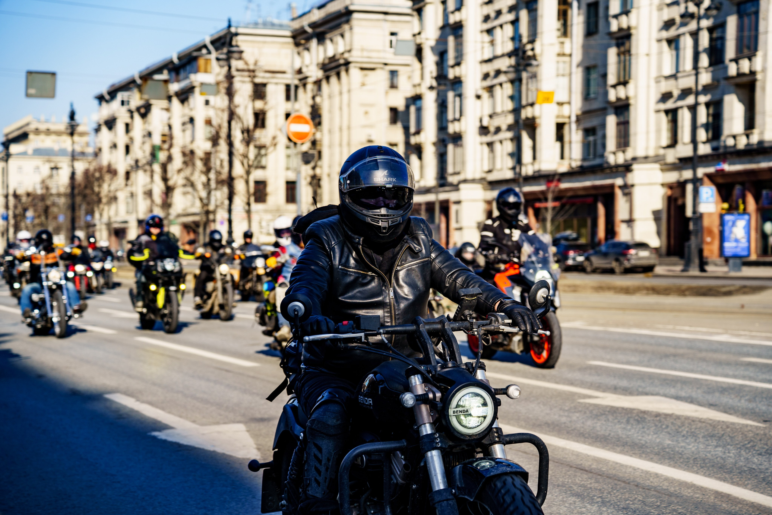 Прохват мотоклуба Norman Riders ч.1. Концертный и репортажный фотограф в Санкт-Петербурге Слава Пахомов