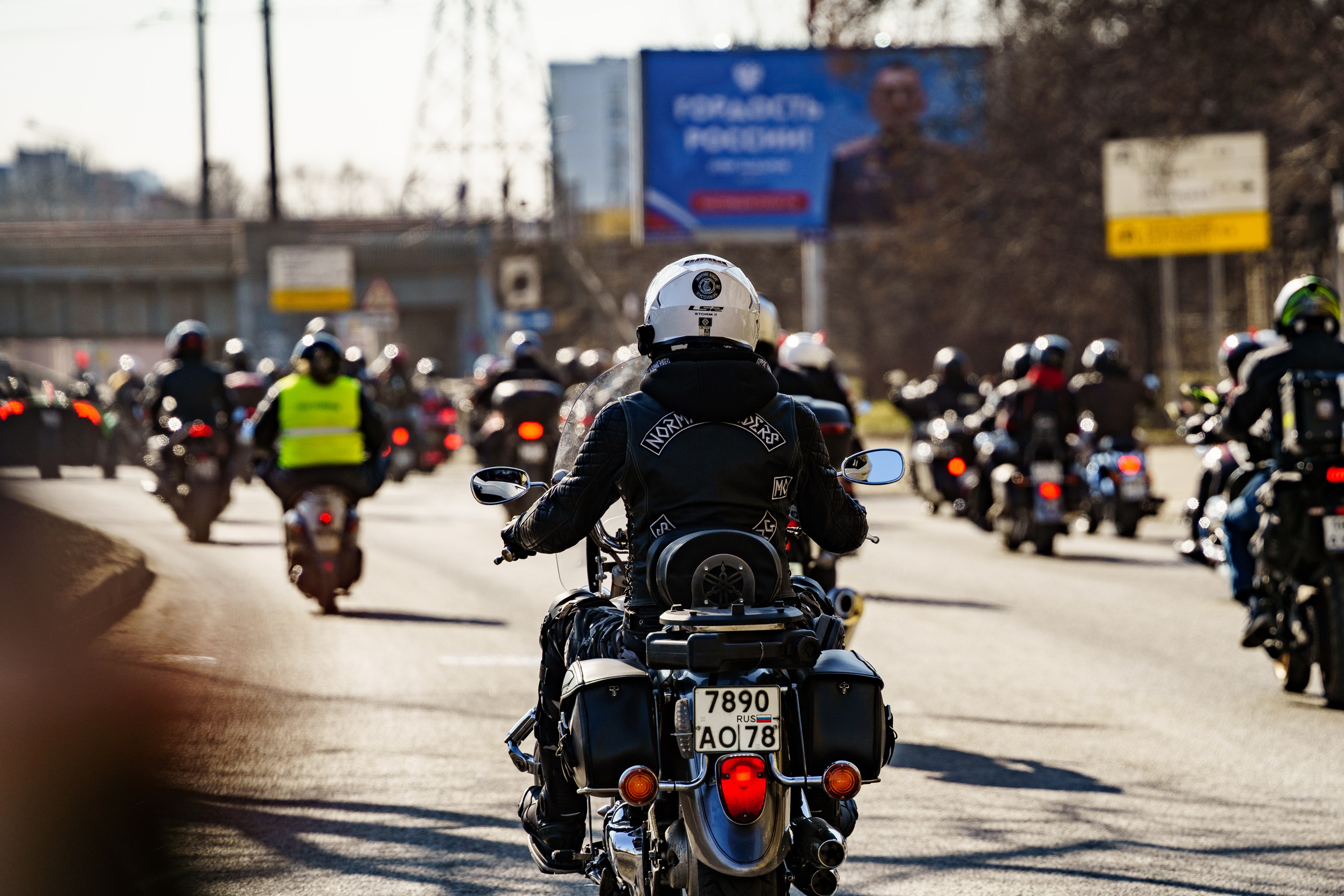 Прохват мотоклуба Norman Riders ч.1. Концертный и репортажный фотограф в Санкт-Петербурге Слава Пахомов