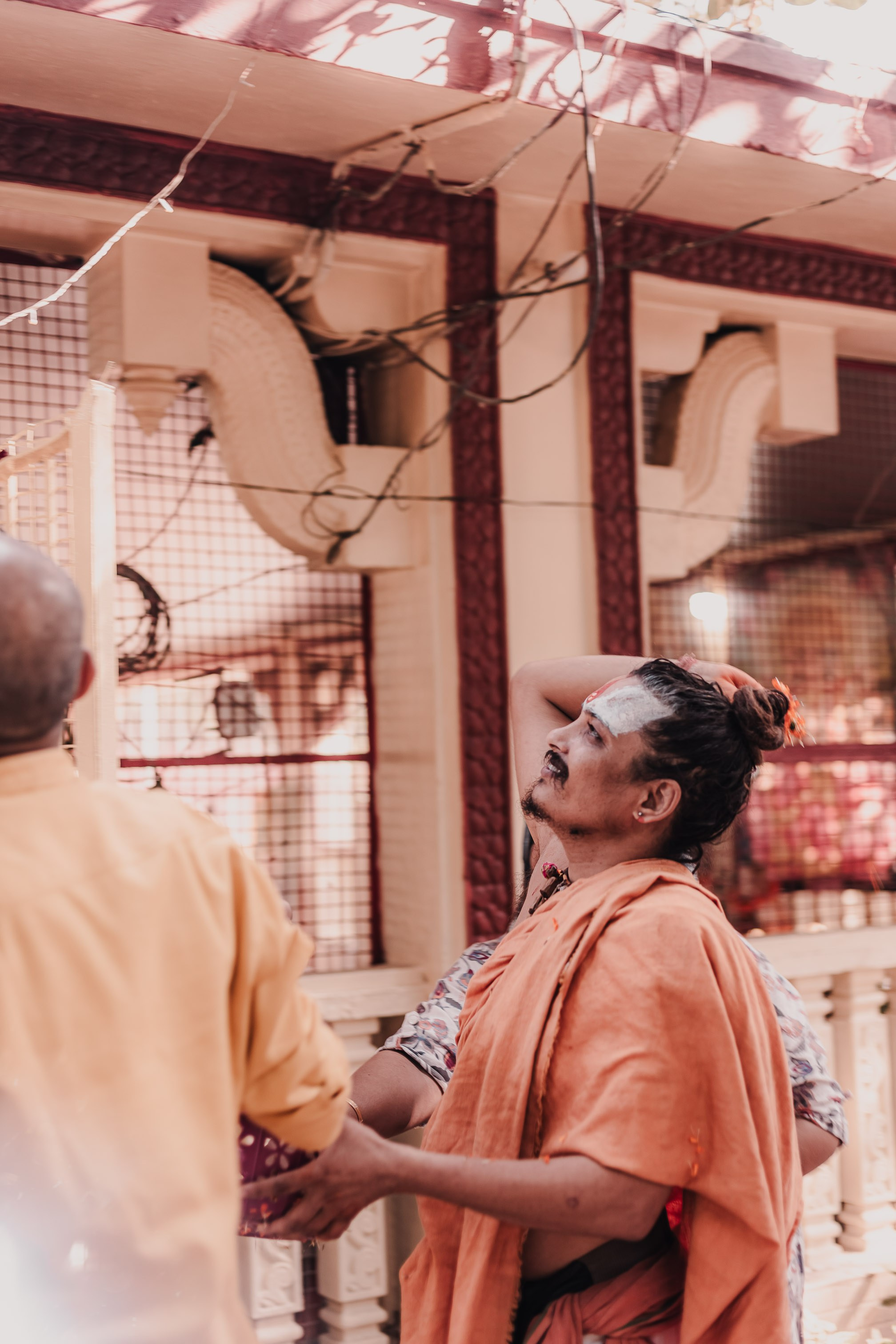 Lakshmi pooja in India. Mariam Bagdasaryan