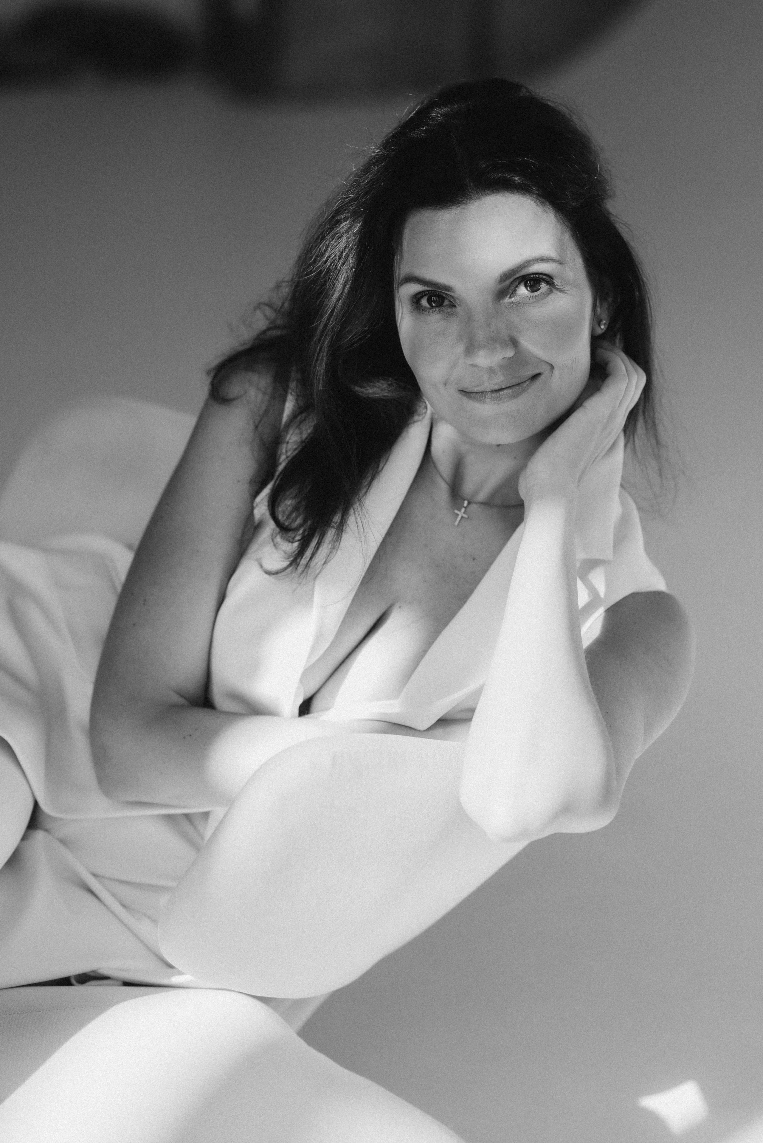 фотосессия женщины в студии