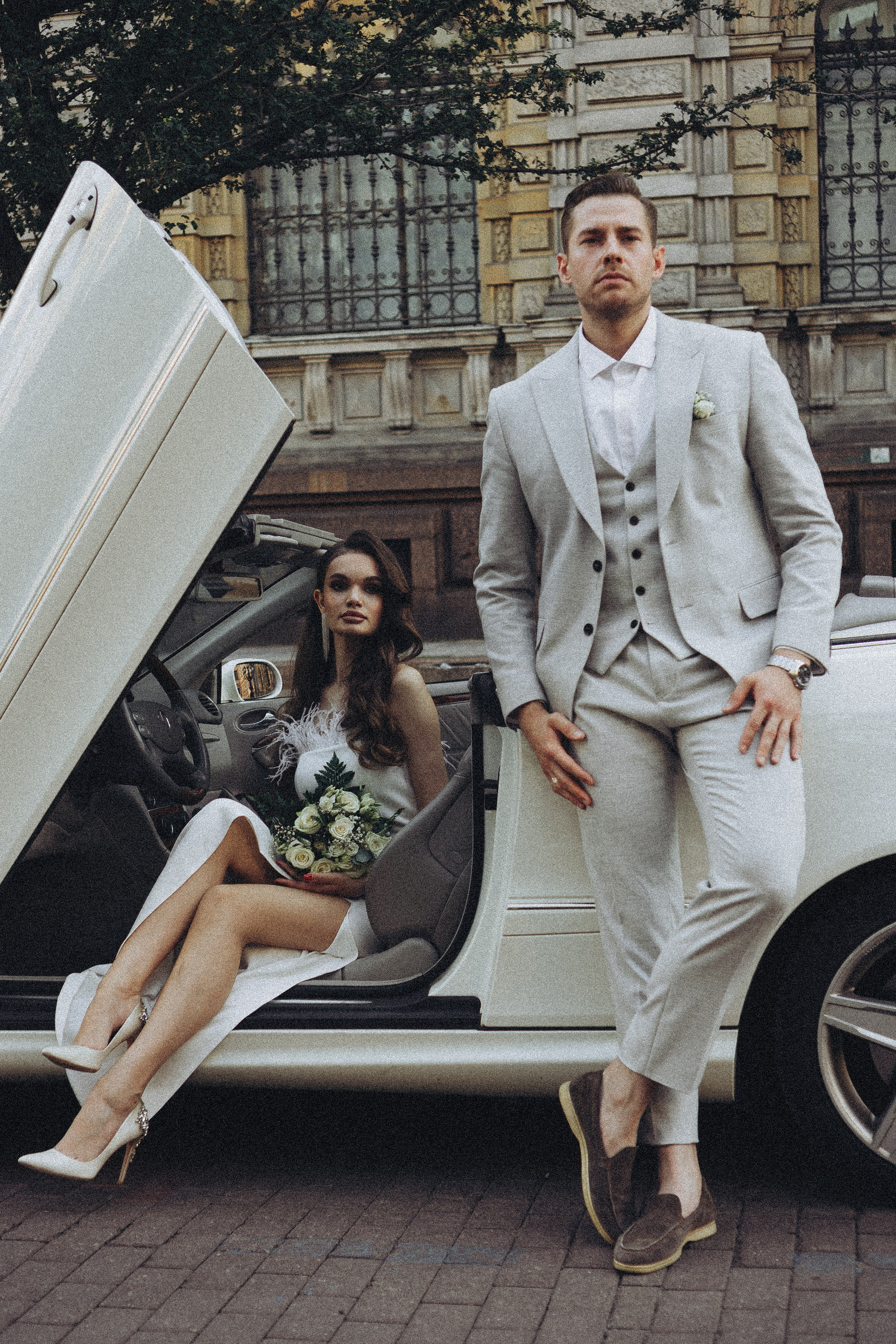 Свадебная сьемка у академии Штиглица. Профессиональный фотограф, Санкт-Петербург — Виктория Богомолова