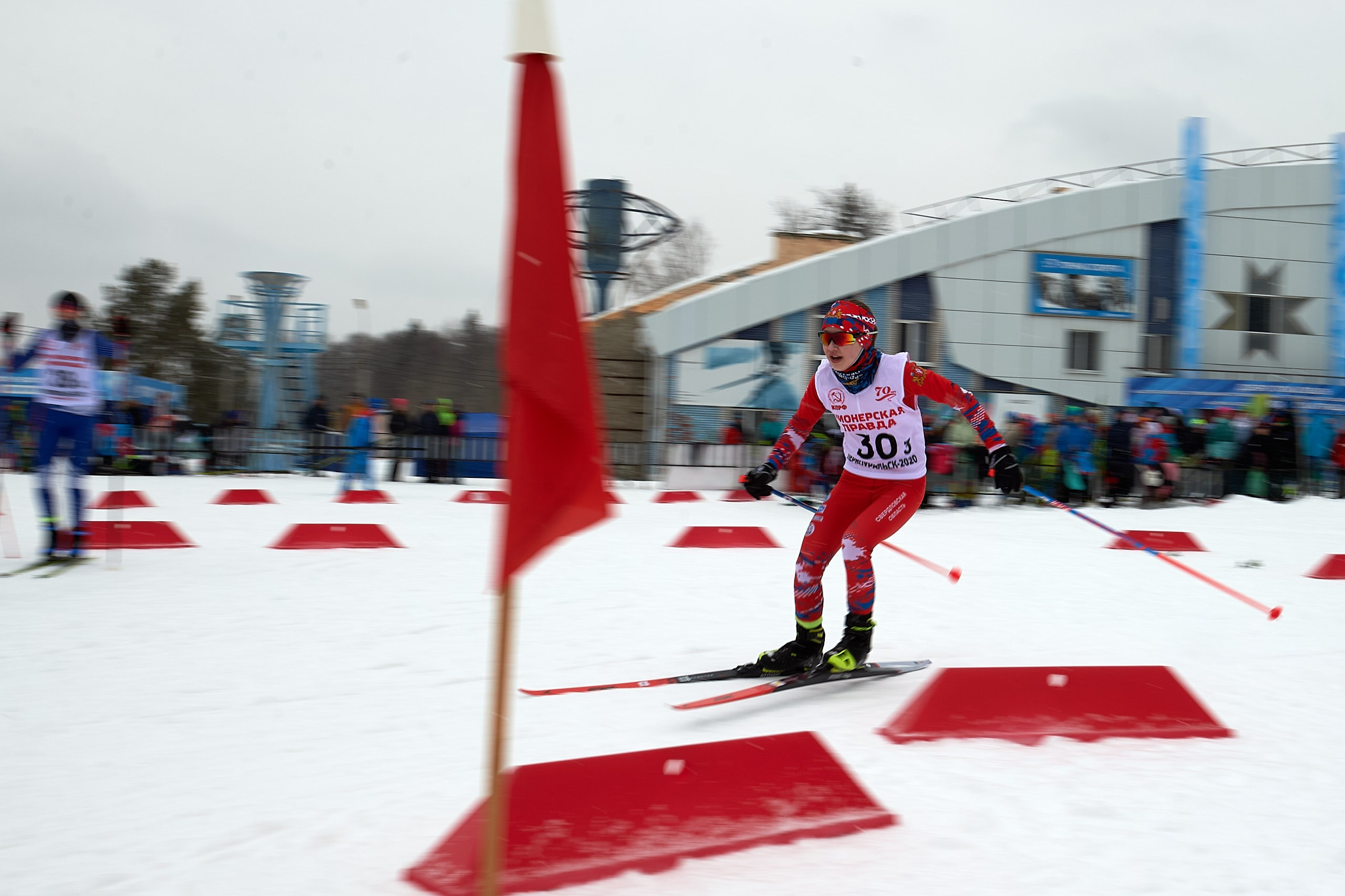 Всероссийские соревнования по лыжным гонкам «Пионерская правда». Ижевс. Спортивный репортажный фотограф в Ижевске Сергей Мерзляков