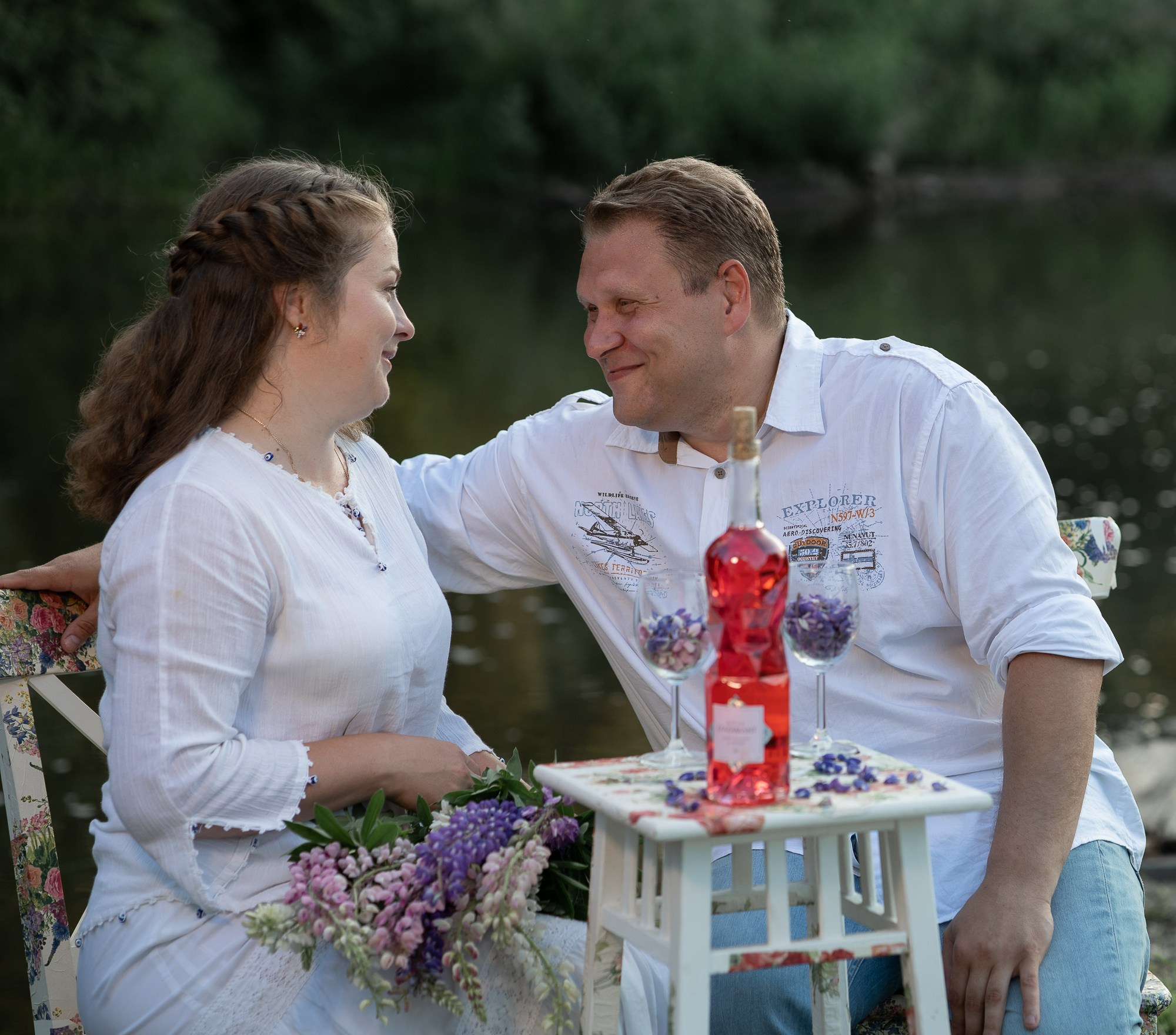 Летняя семейная фотосессия на природе. Фотограф в Москве Мухина Ирина