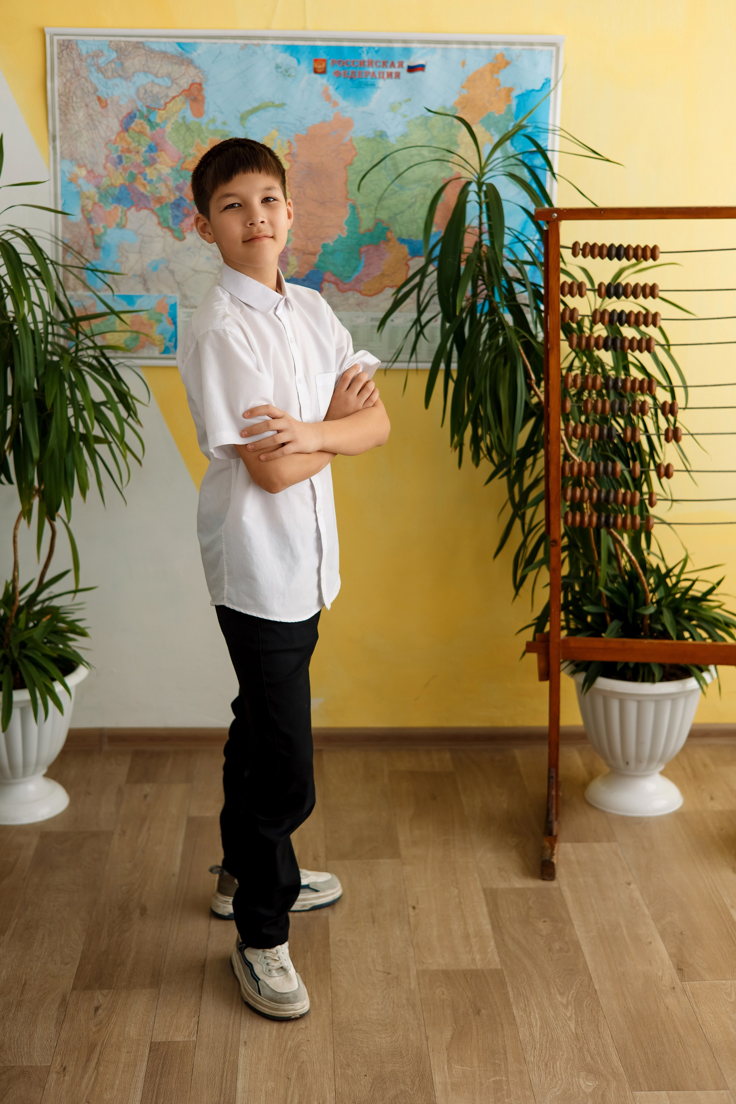 4 класс с. Барабаш. Фотограф Любовь Корниенко, Примоский край