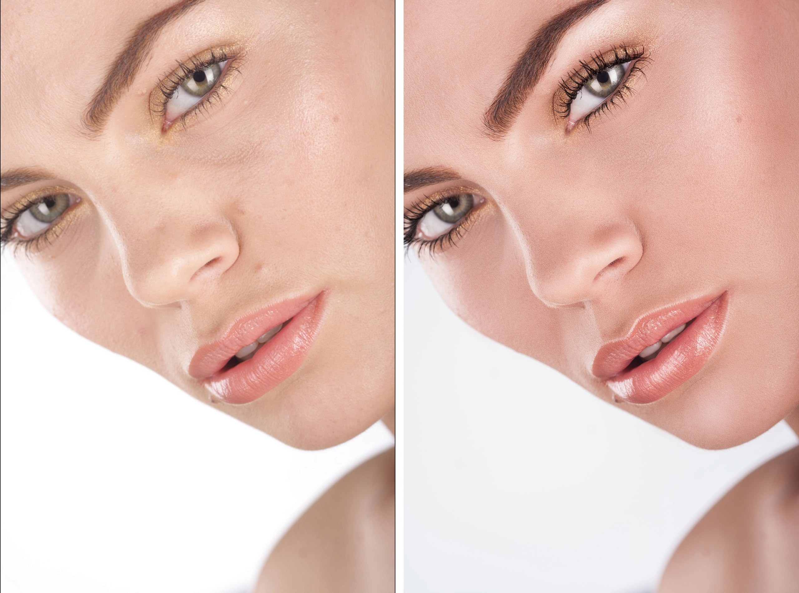 Ретушь до и после. Семейный и женский фотограф в Екатеринбурге Светлана Фиризен