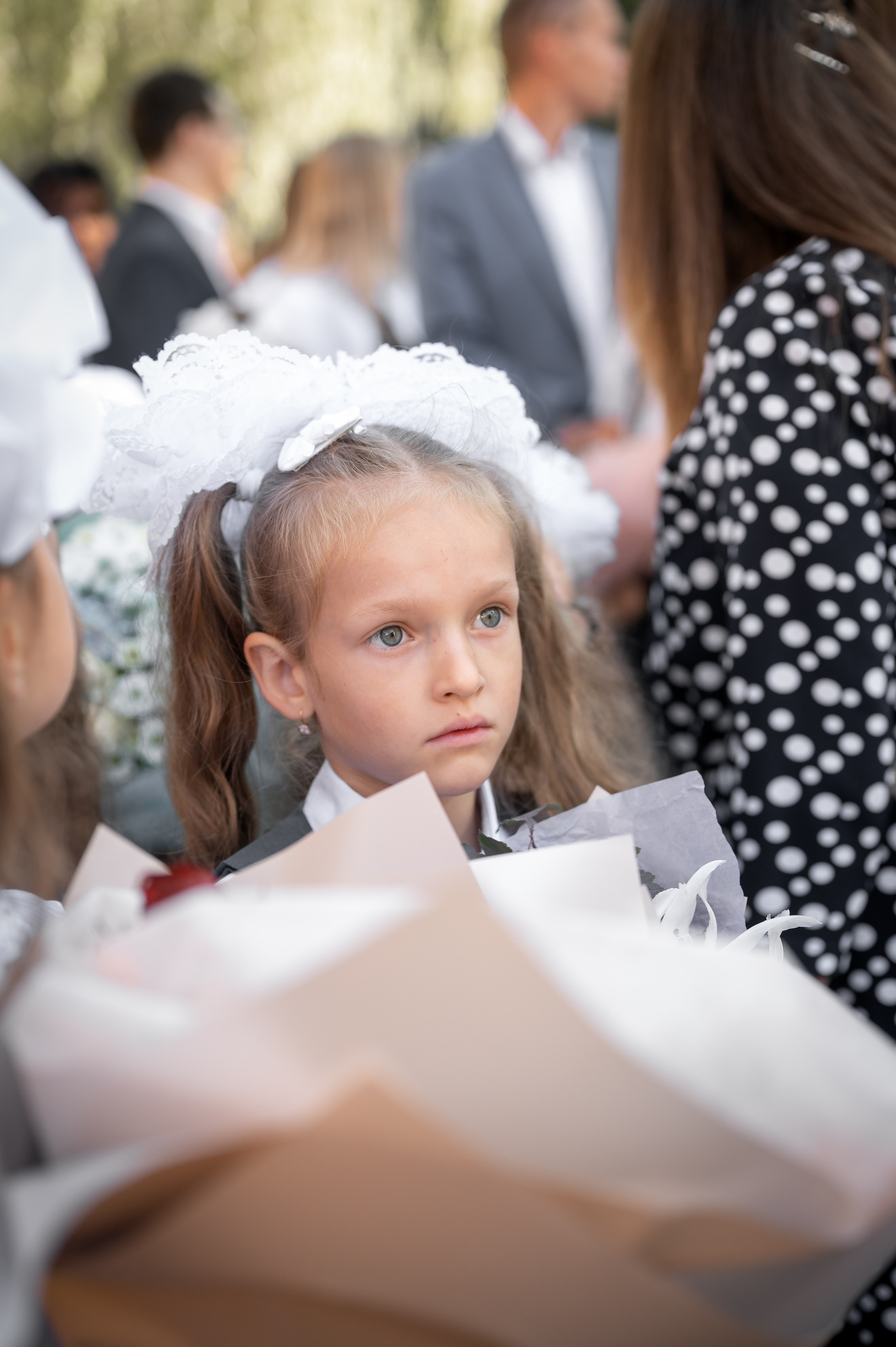 Репортаж с 1 сентября. Фотограф новорождённых, семейный, школьный в городе Калуге Евгения