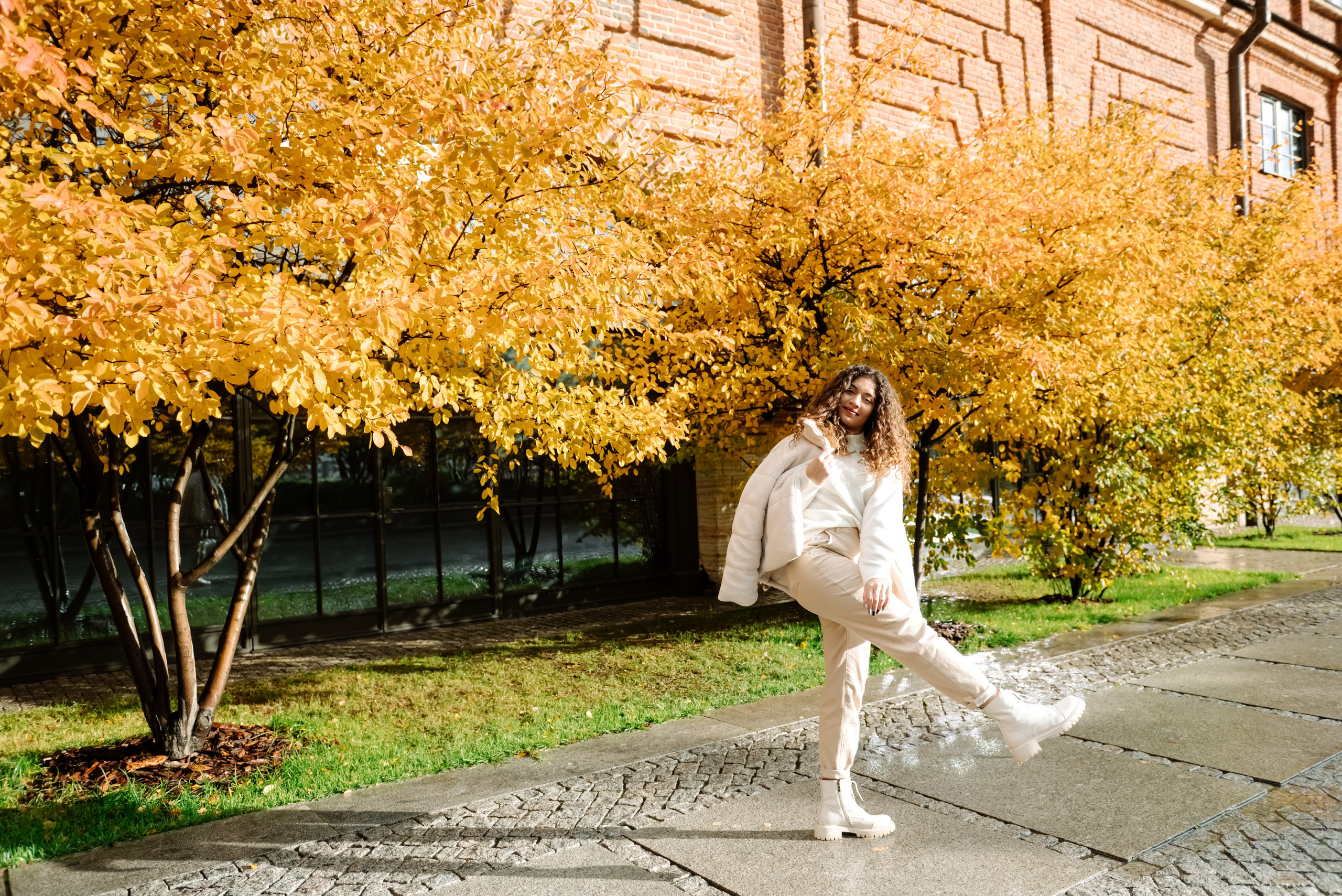 Осенняя фотосессия в Питере Новая Голландия. Свадебный и сеейный фотограф в Санкт-Петербурге Елена Худякова