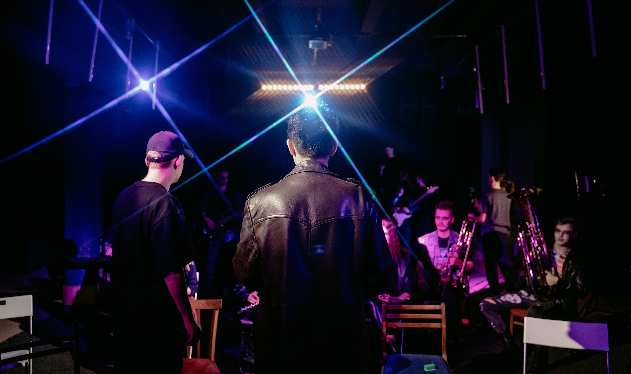 Aurora Orchestra, бекстейдж записи клипа / 2023. Саша Копылов, фотограф в Казани