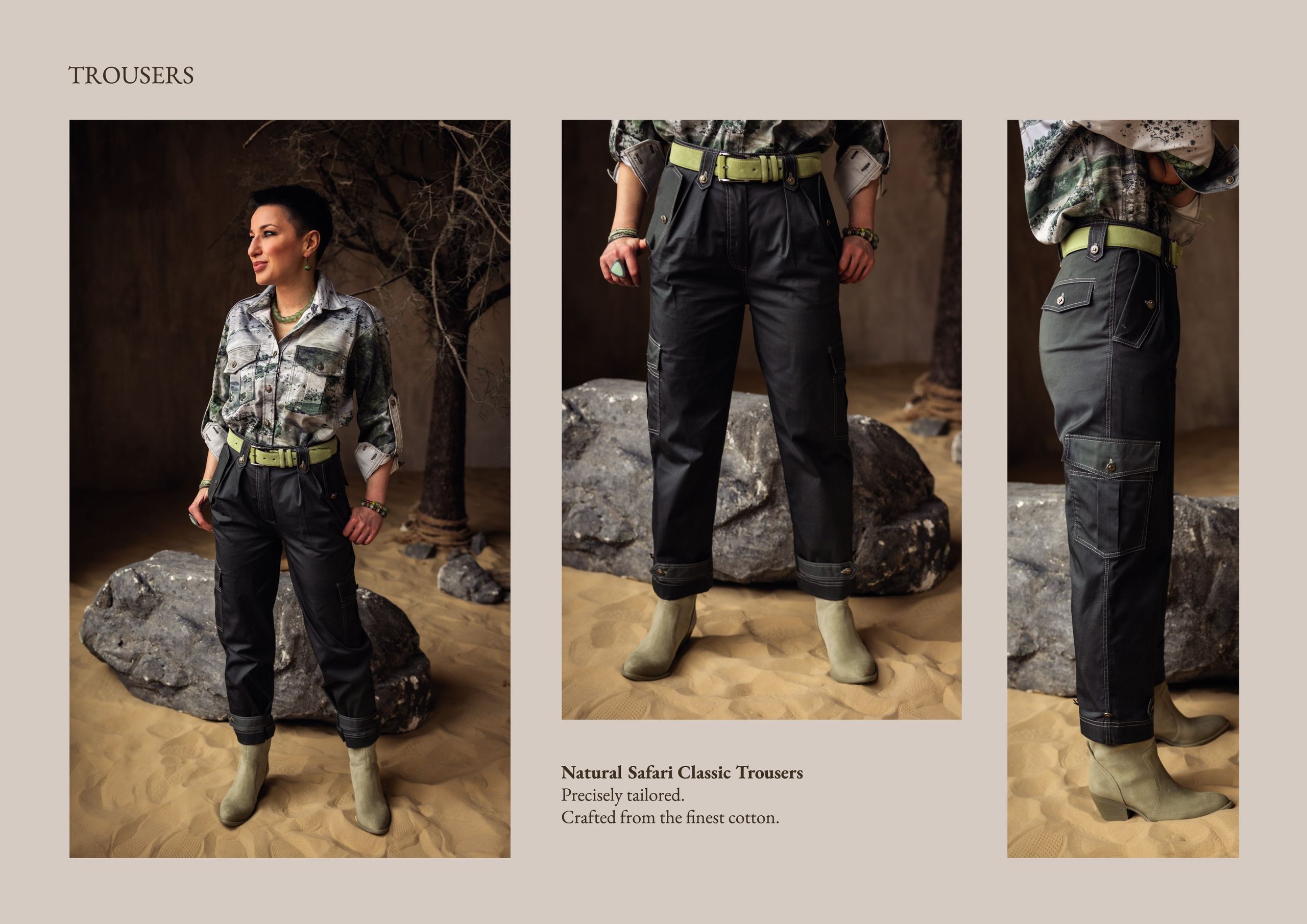 LOOKBOOK. NATURAL SAFARI FASHION