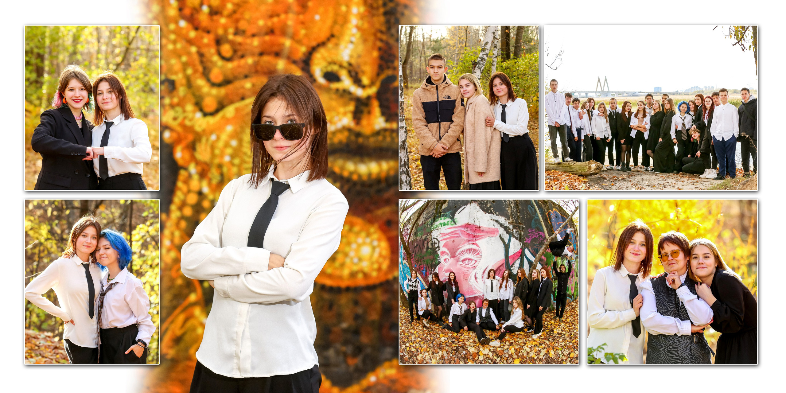 Варианты альбомов для старших классов. Выпускные альбомы в Казани фотограф Сергей Жегалов