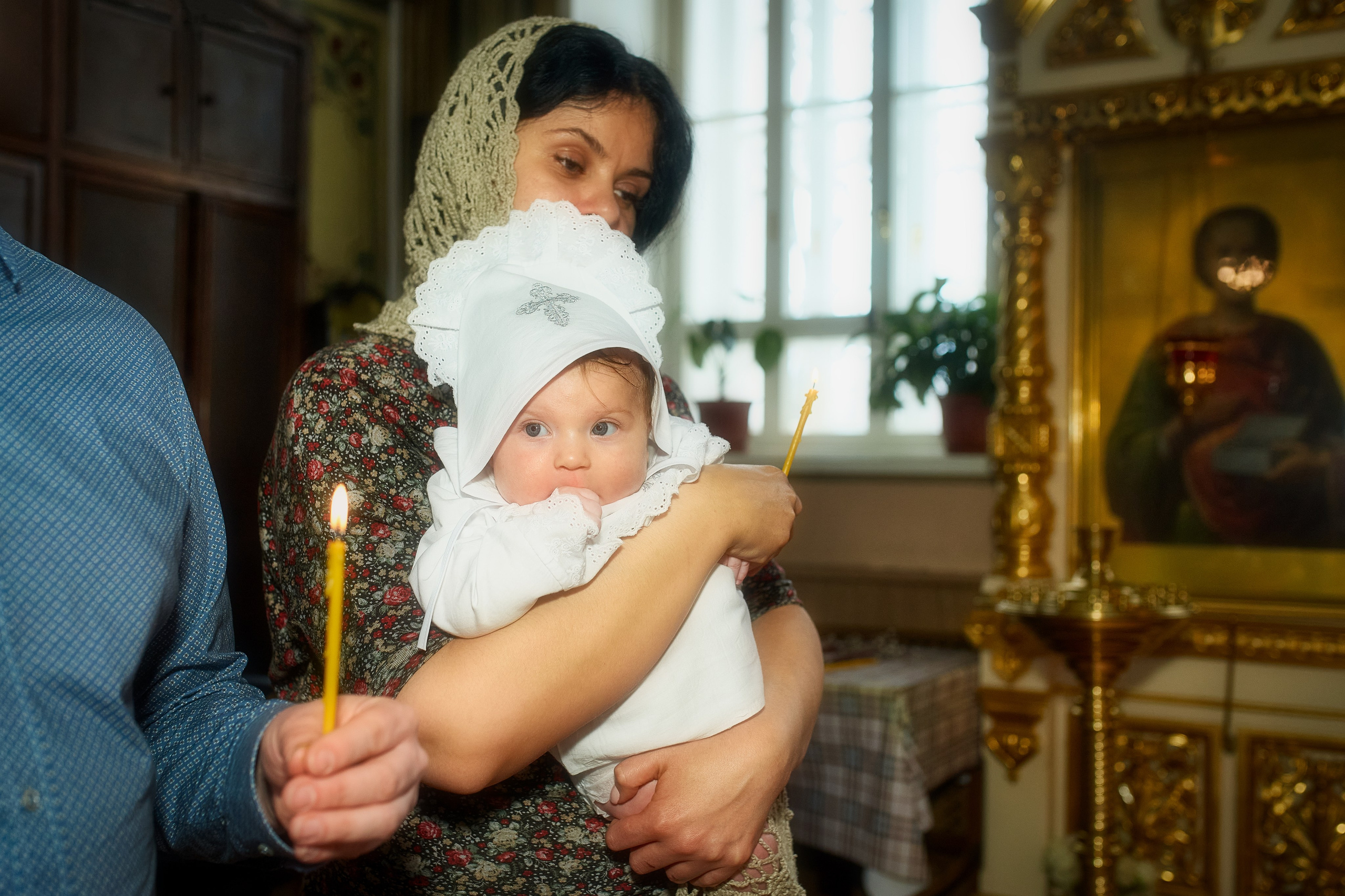 Крещение в Преображенском храме. Балашиха