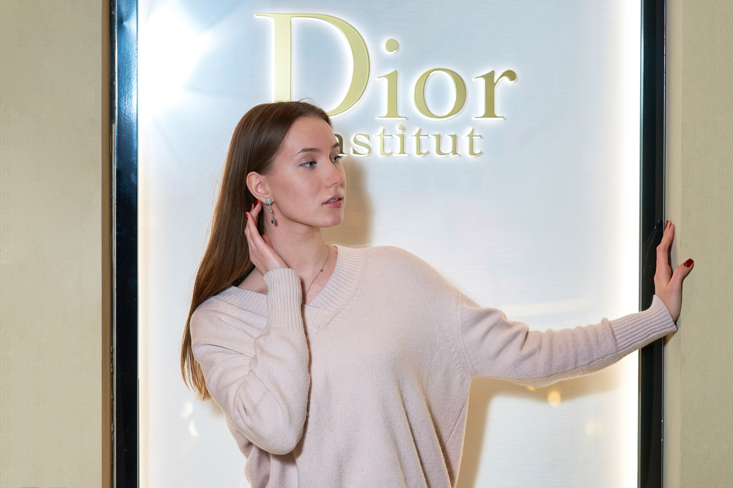 Портретная фотография в ГУМе, Москва