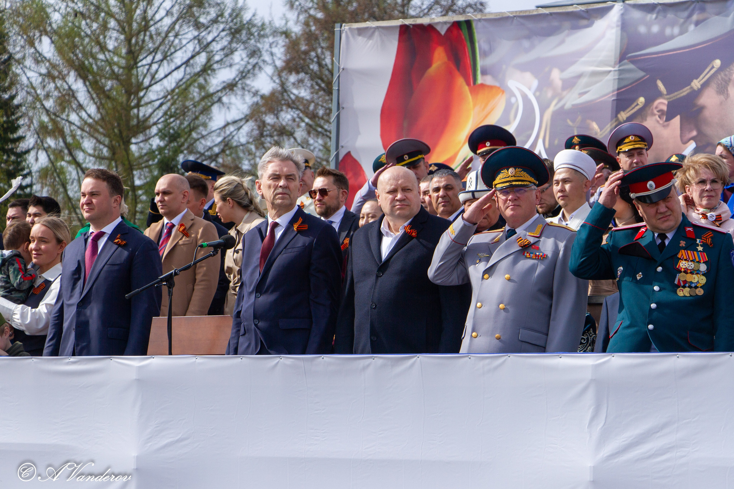 Парад Победы Омск 2024. Фотограф Омск | Александр Вандеров