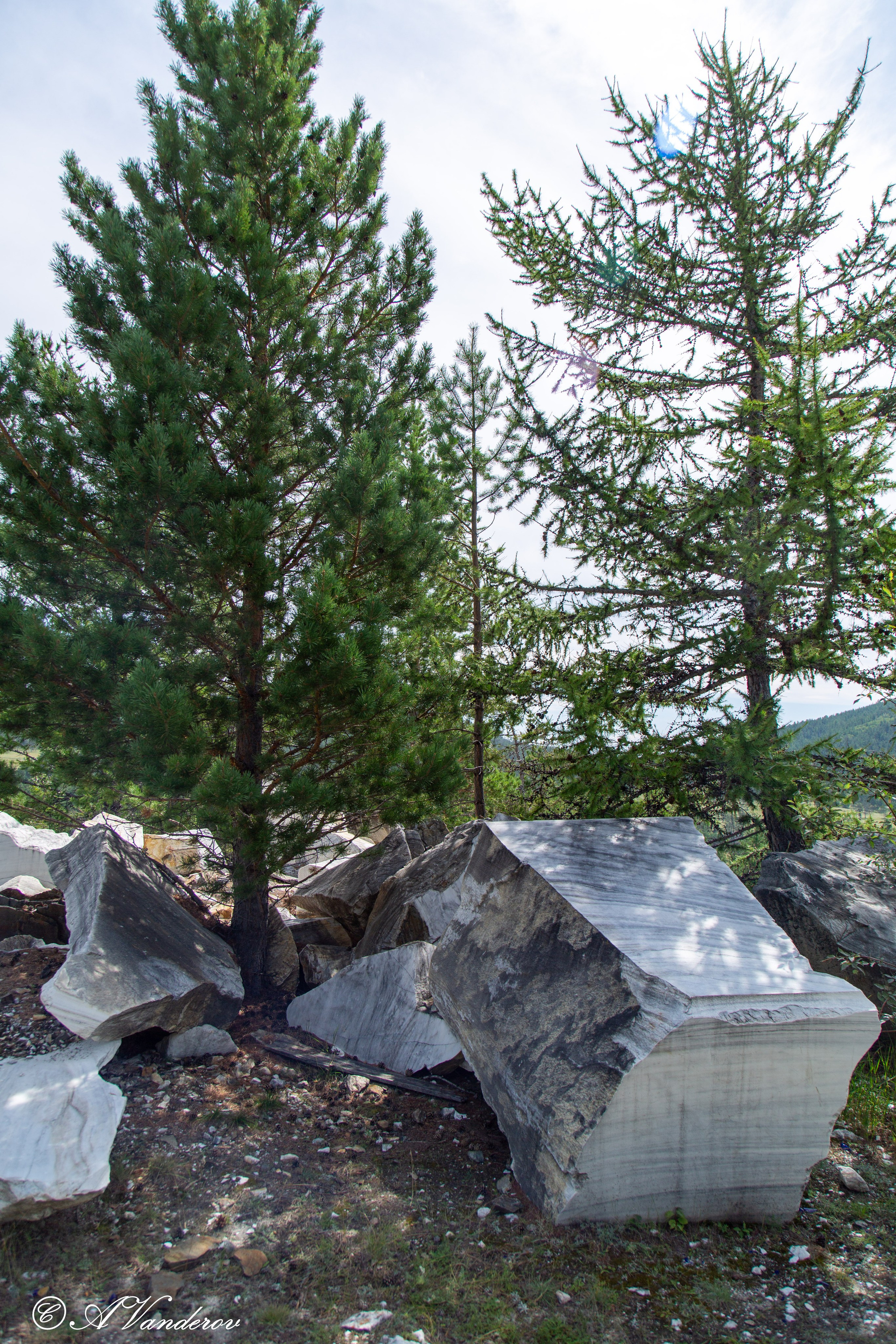 Мраморный карьер. Фотограф Омск | Александр Вандеров